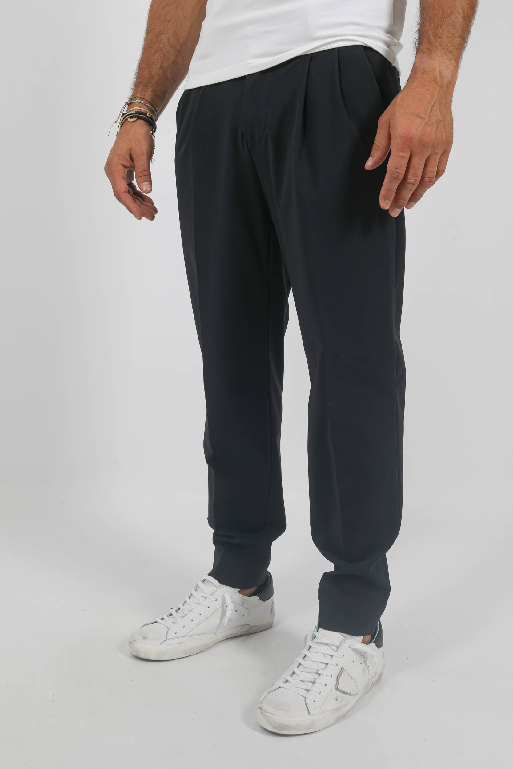 Image du produit PANTALON RRD DOUBLES PINCES MARINE W23235-60 - 2