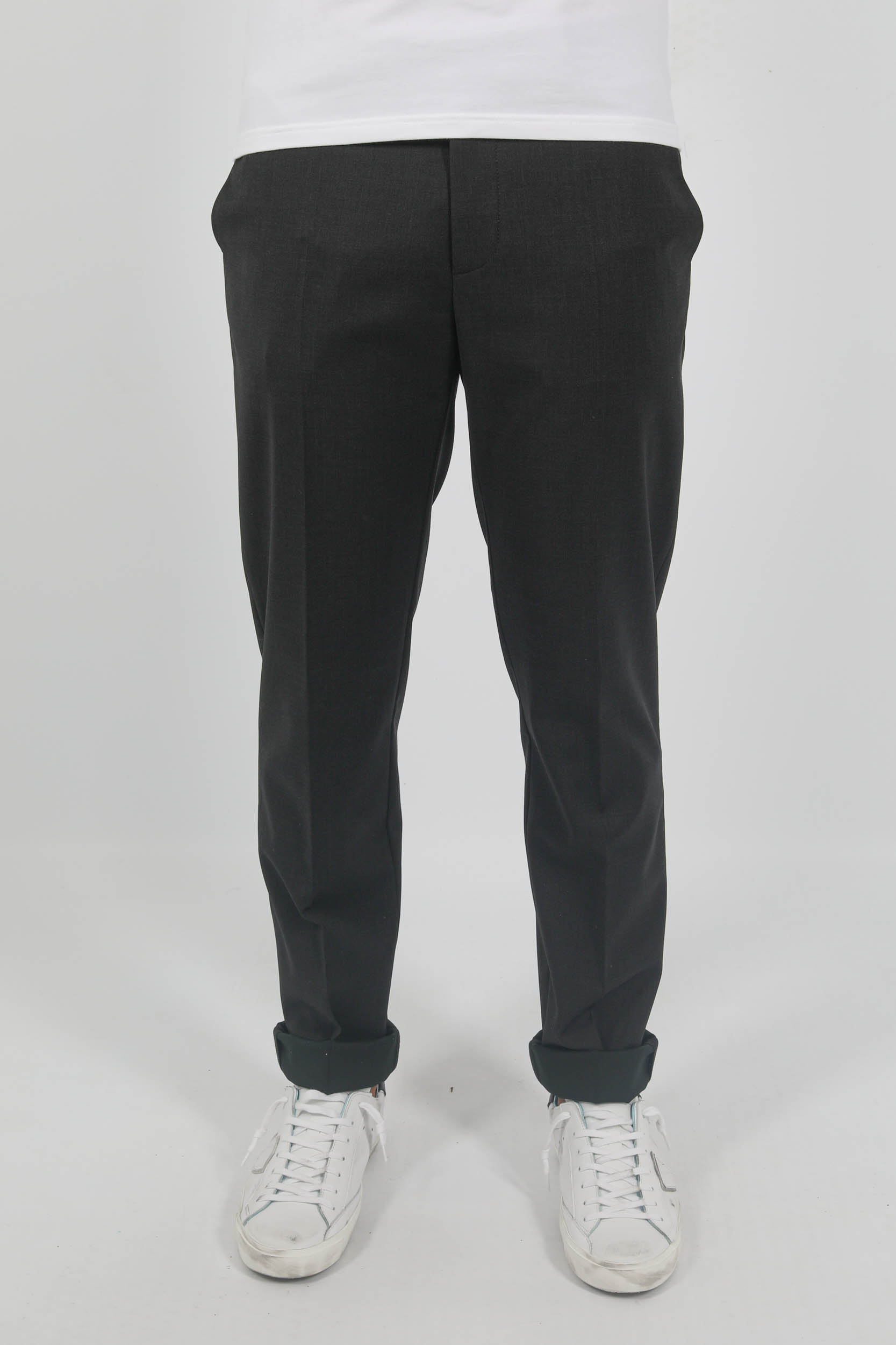  Image du produit PANTALON RRD LAINE FROIDE GRIS ANTHRACITE W23236-11 - 3