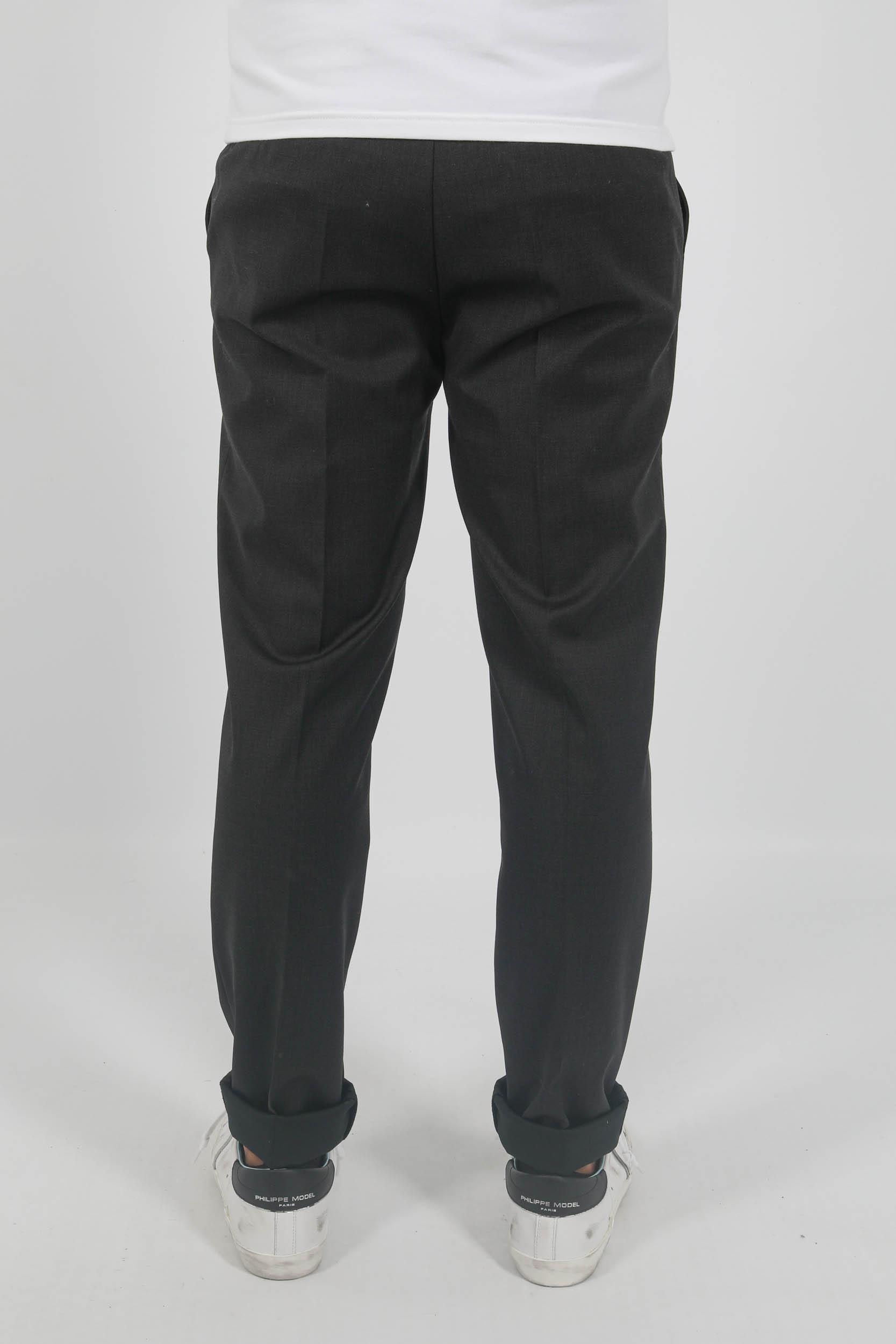  Image du produit PANTALON RRD LAINE FROIDE GRIS ANTHRACITE W23236-11 - 5