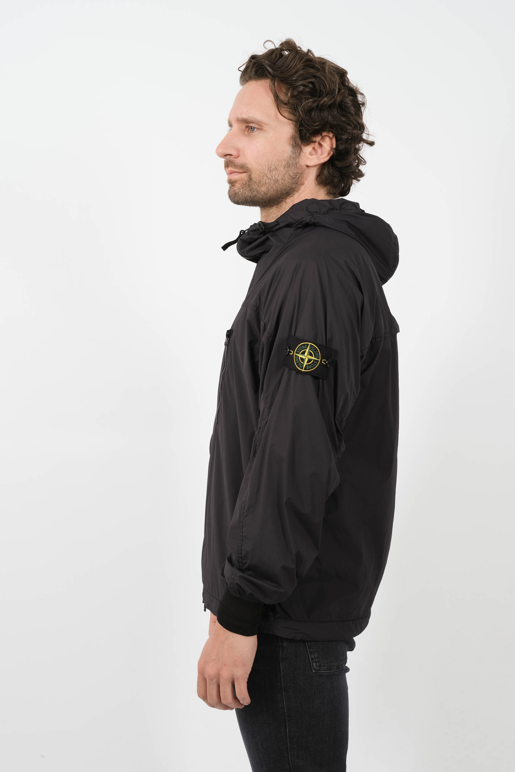  Image du produit BLOUSON STONE ISLAND A CAPUCHE NYLON NOIR 801540425-V0029 - 4
