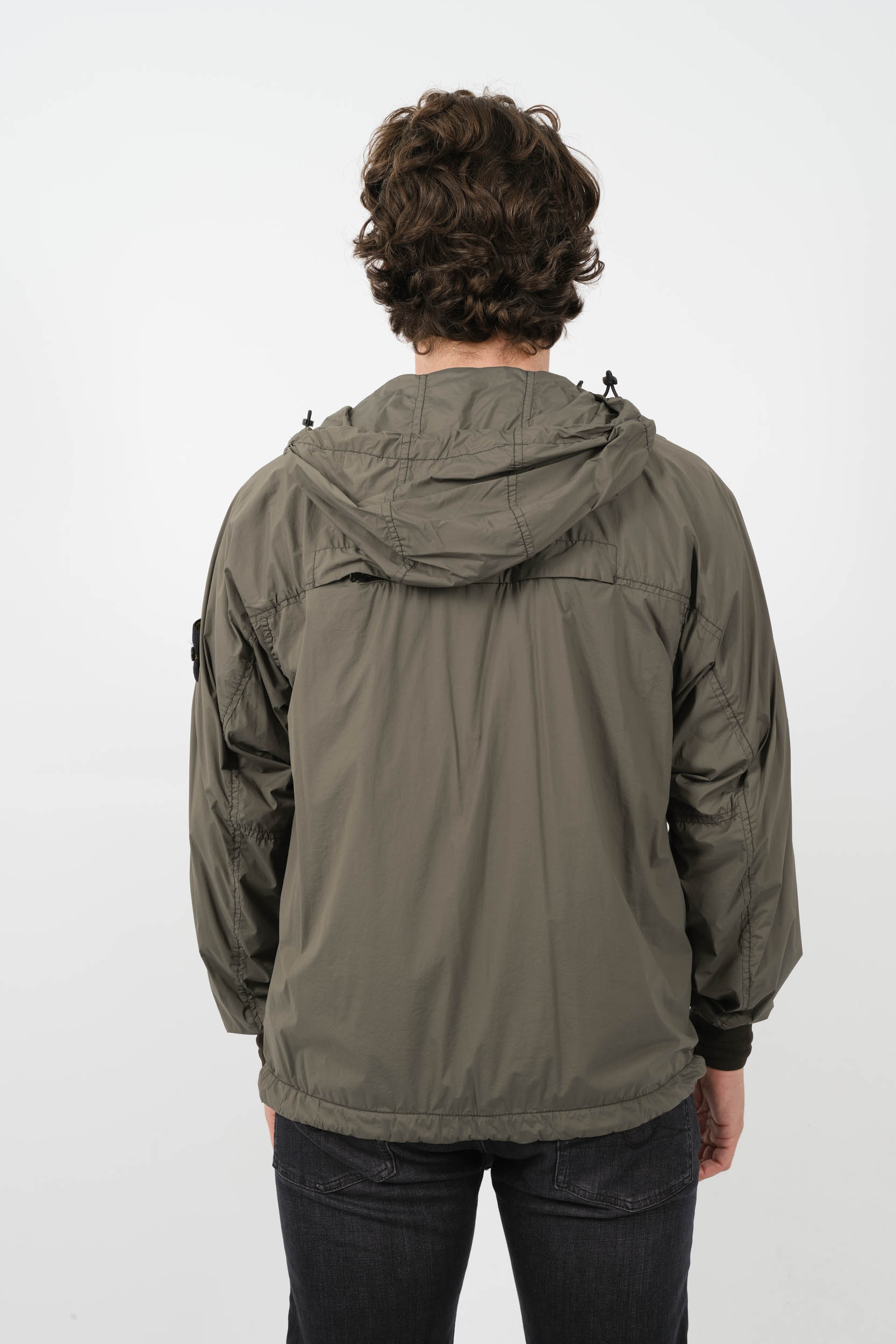  Image du produit BLOUSON STONE ISLAND A CAPUCHE NYLON KAKI 801540425-V0059 - 5