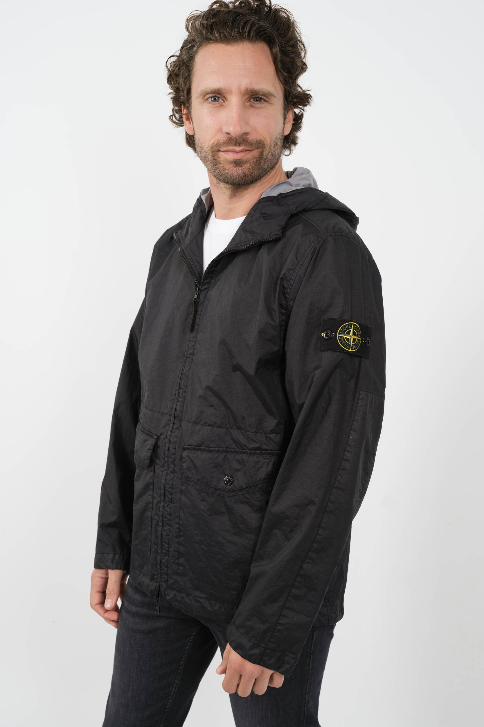  Image du produit BLOUSON STONE ISLAND A CAPUCHE MARINE 801541123-V0020 - 2