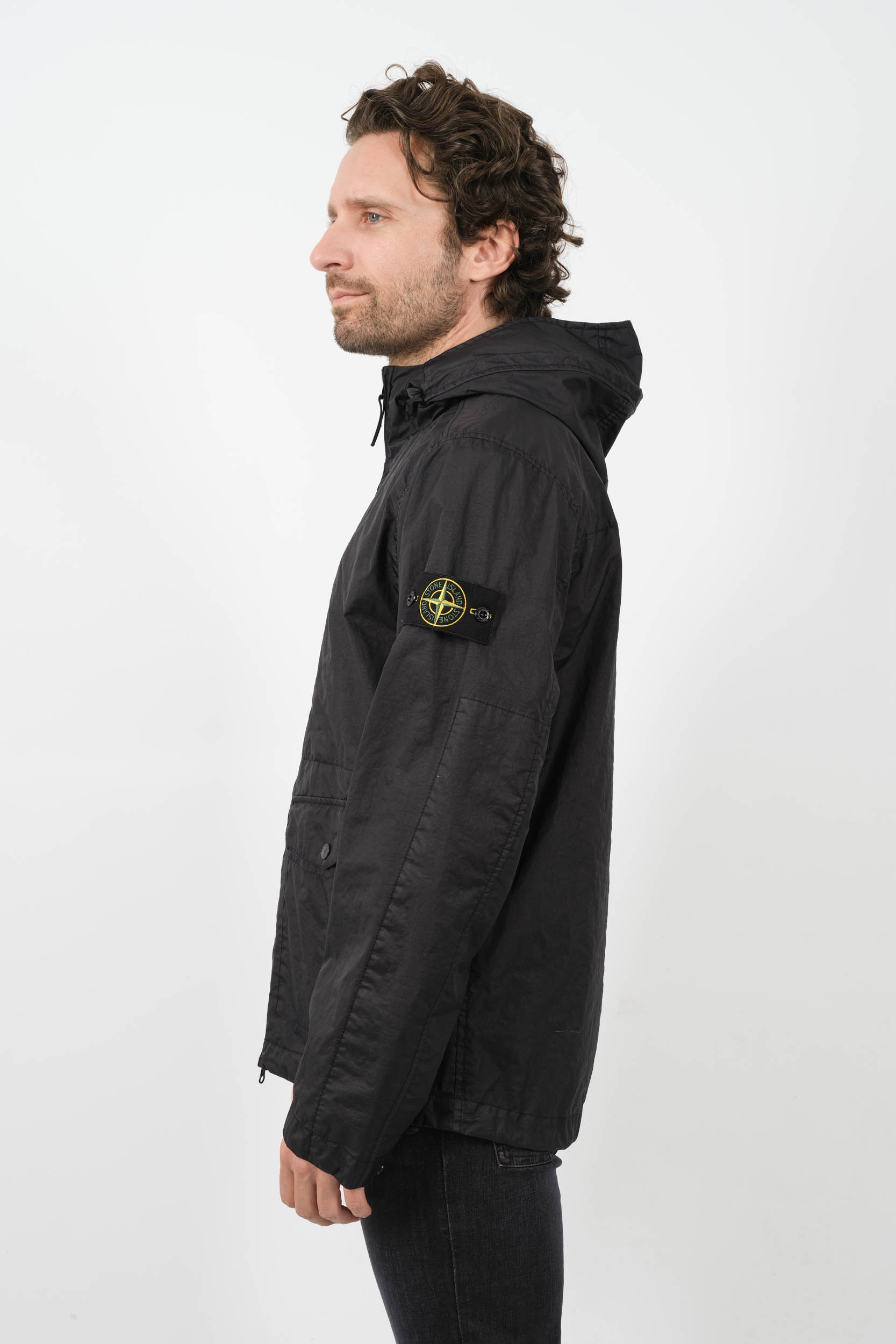  Image du produit BLOUSON STONE ISLAND A CAPUCHE MARINE 801541123-V0020 - 4