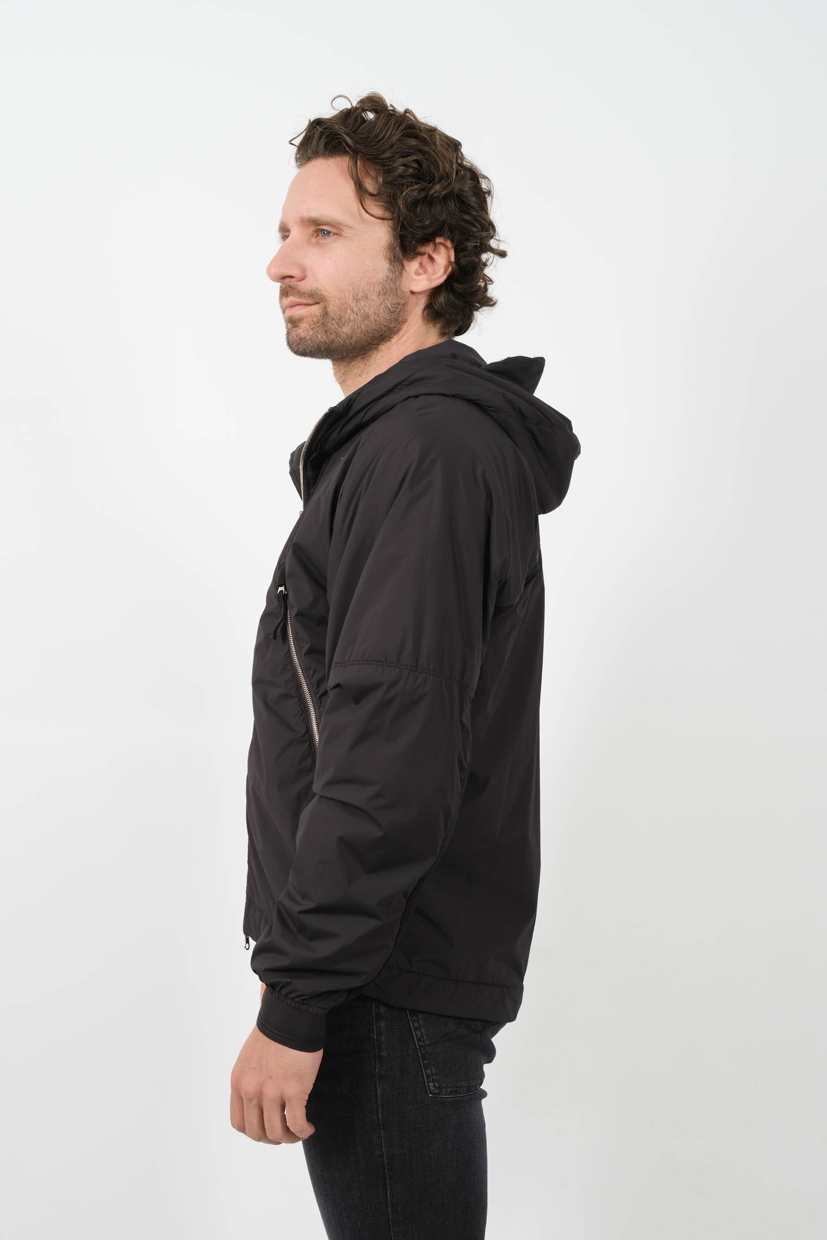  Image du produit BLOUSON STELLINA STONE ISLAND BI-MATIERE NOIR 8015413G2-V0029 - 4