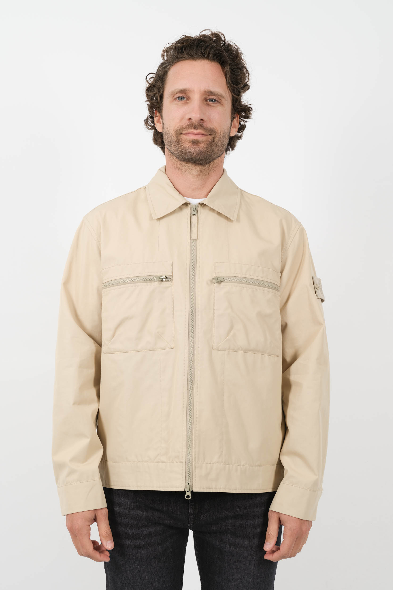  Image du produit SURCHEMISE GHOST STONE ISLAND BEIGE 8015432F1-V0090 - 3