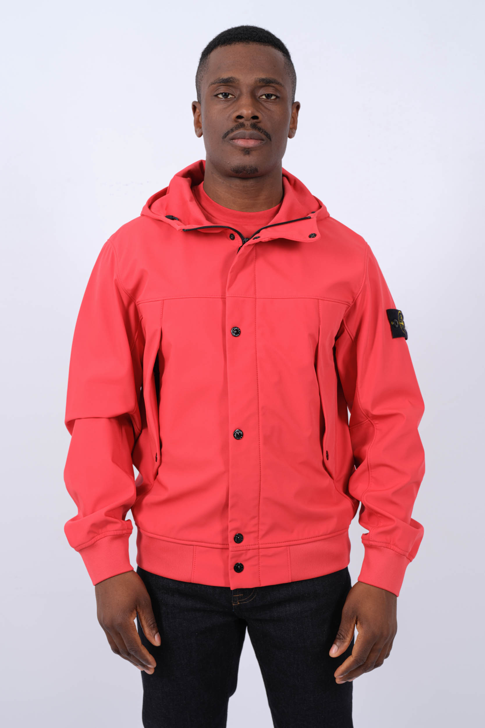 Image du produit BLOUSON SOFT SHELL STONE ISLAND ROUGE 801540227-V0010 - 3