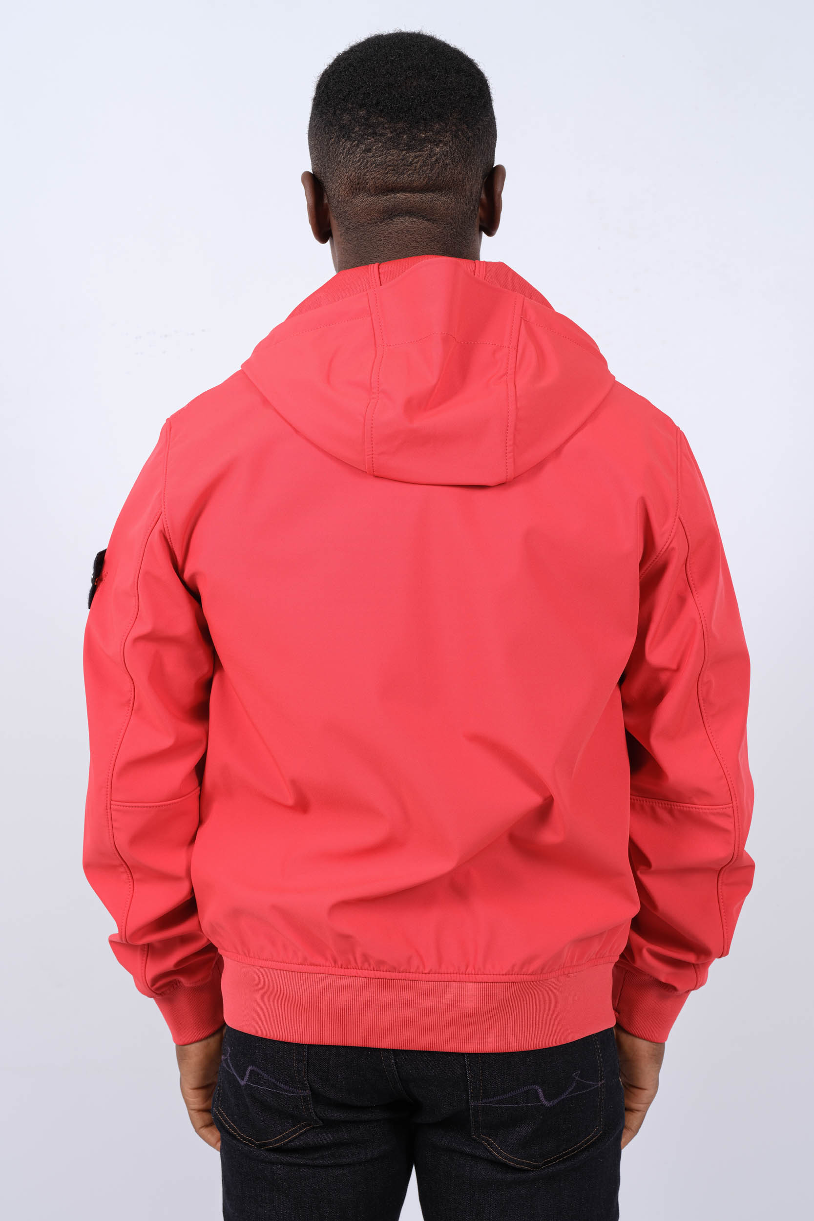  Image du produit BLOUSON SOFT SHELL STONE ISLAND ROUGE 801540227-V0010 - 5