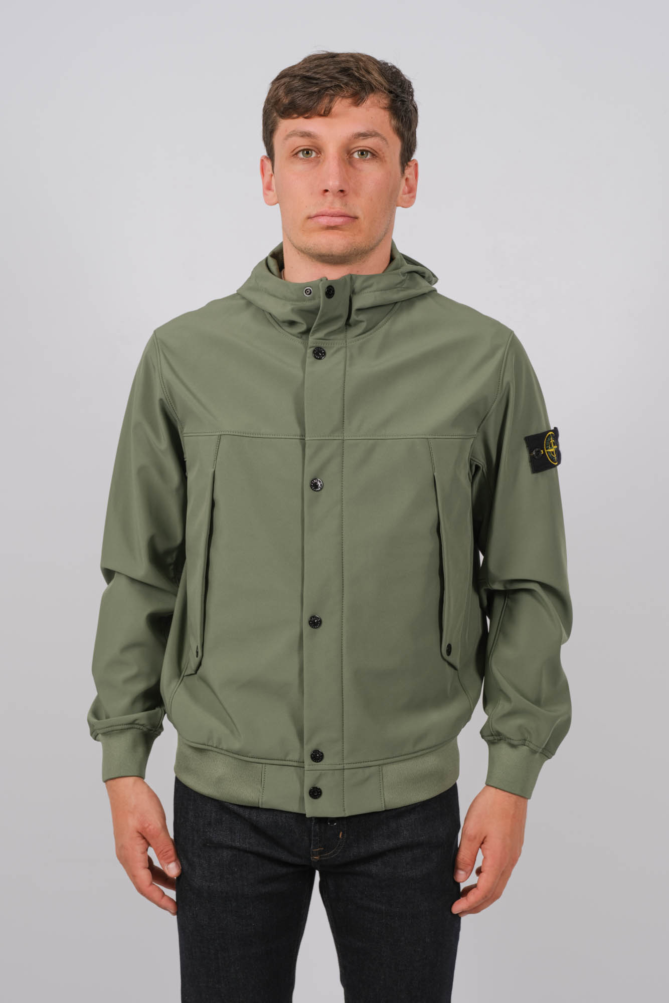  Image du produit SOFT SHELL STONE ISLAND VERT 801540227-V0059 - 3
