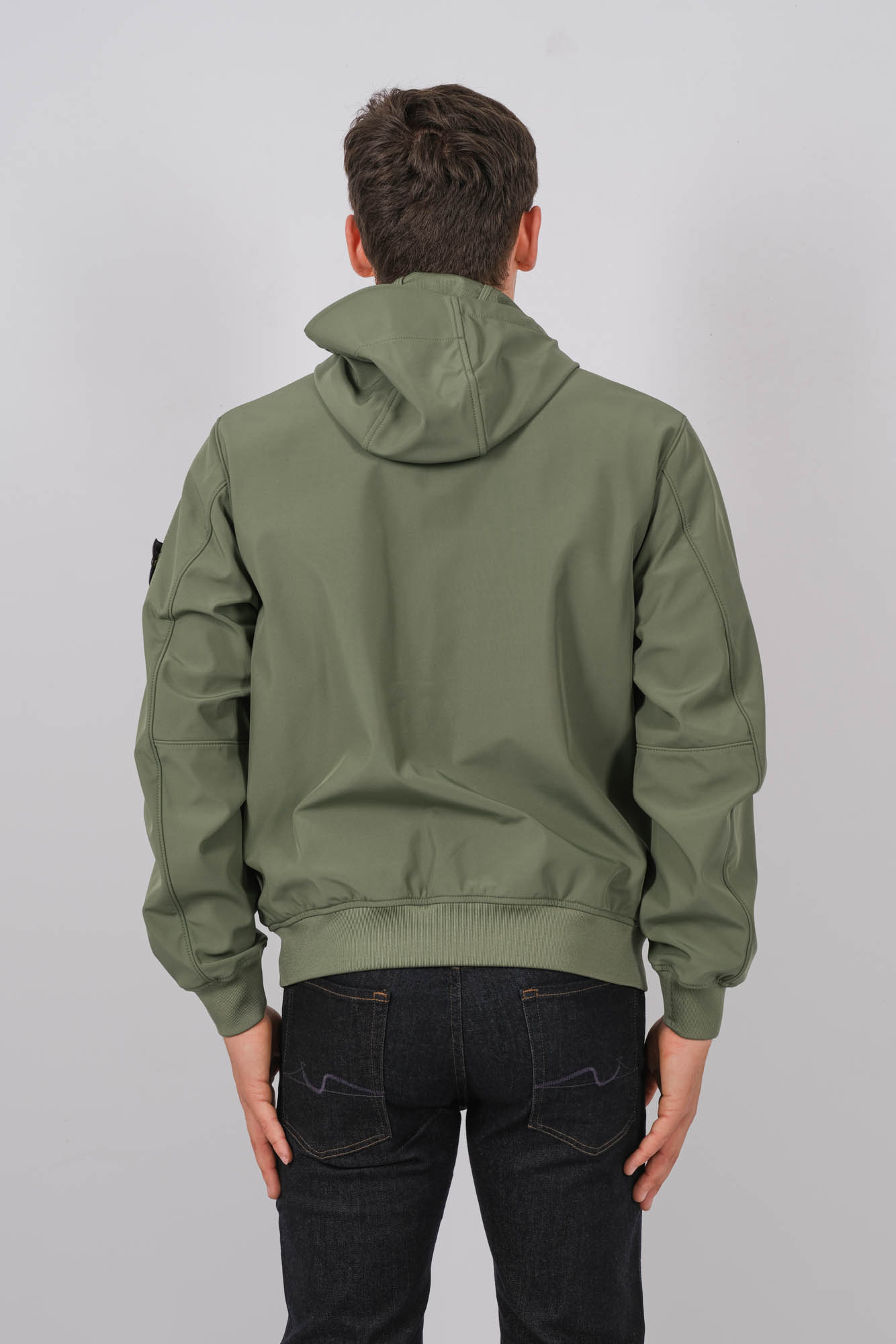  Image du produit SOFT SHELL STONE ISLAND VERT 801540227-V0059 - 5