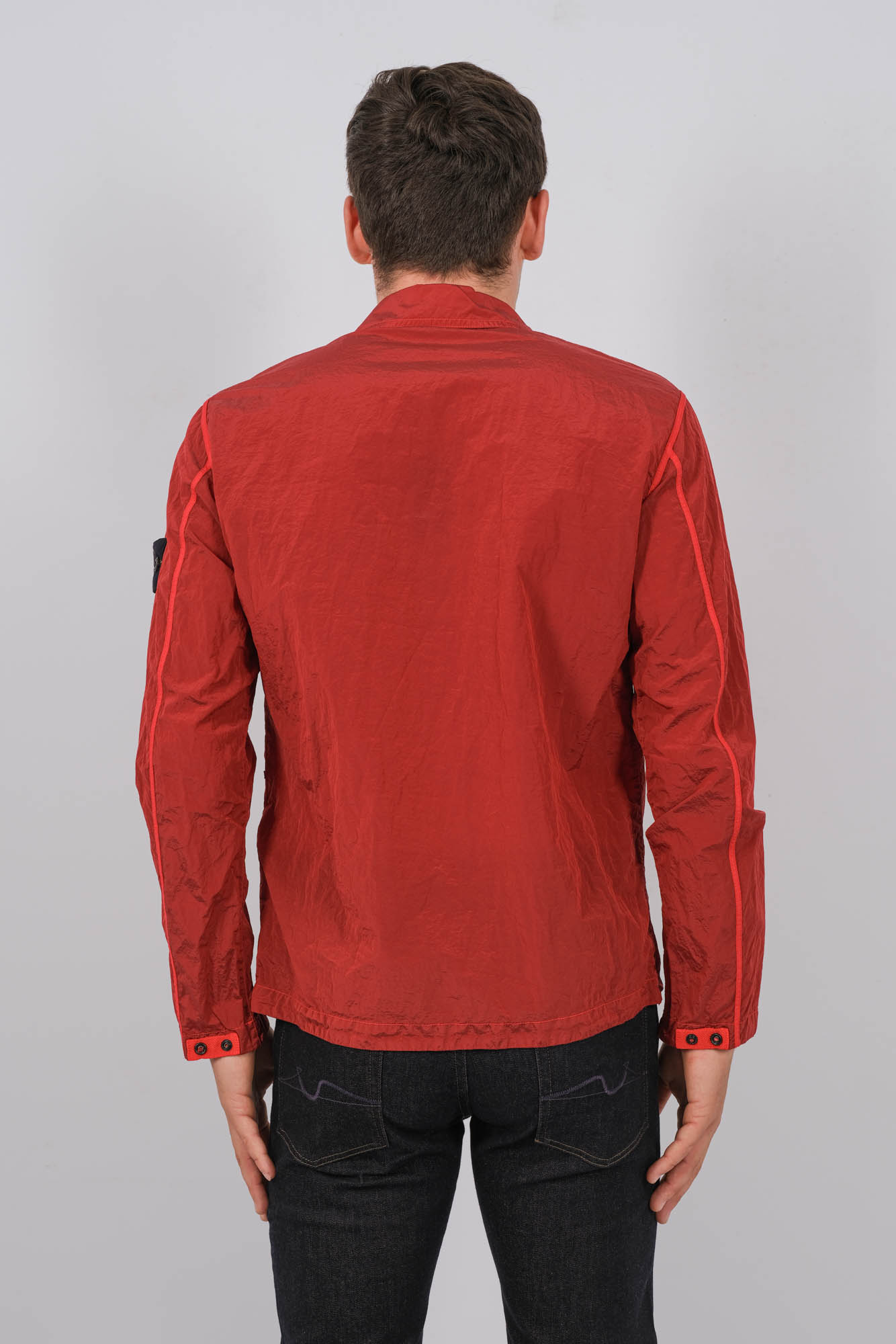  Image du produit SURCHEMISE NYLON STONE ISLAND ROUGE 801511219-V0010 - 5