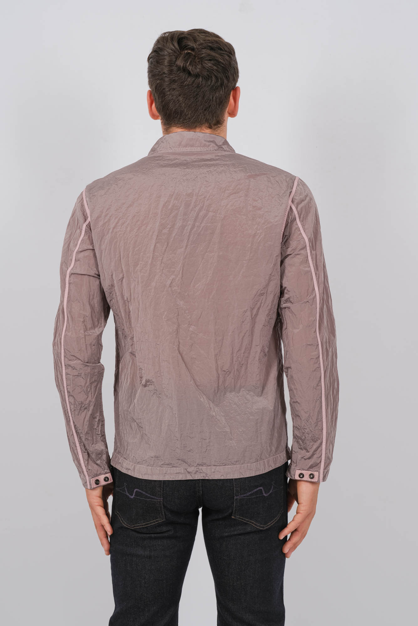  Image du produit SURCHEMISE NYLON STONE ISLAND ROSE 801511219-V0080 - 5