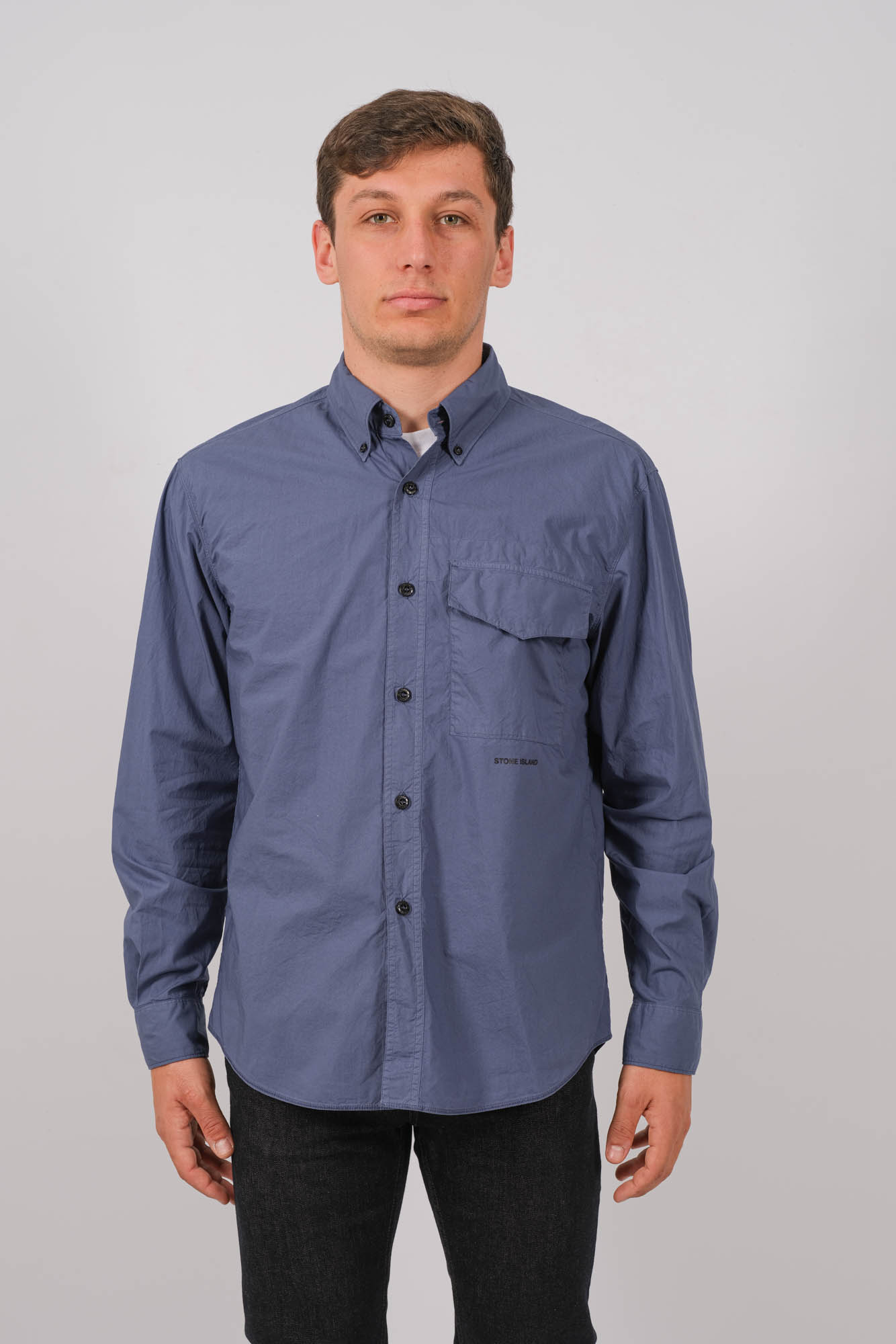  Image du produit CHEMISE STONE ISLAND BLEU 801511705-V0024 - 3
