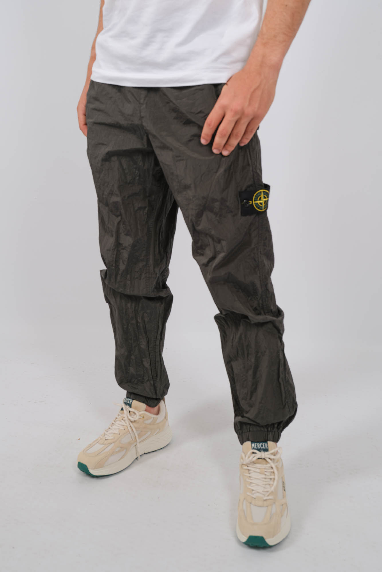  Image du produit PANTALON NYLON STONE ISLAND VERT 801532519-V0059 - 2