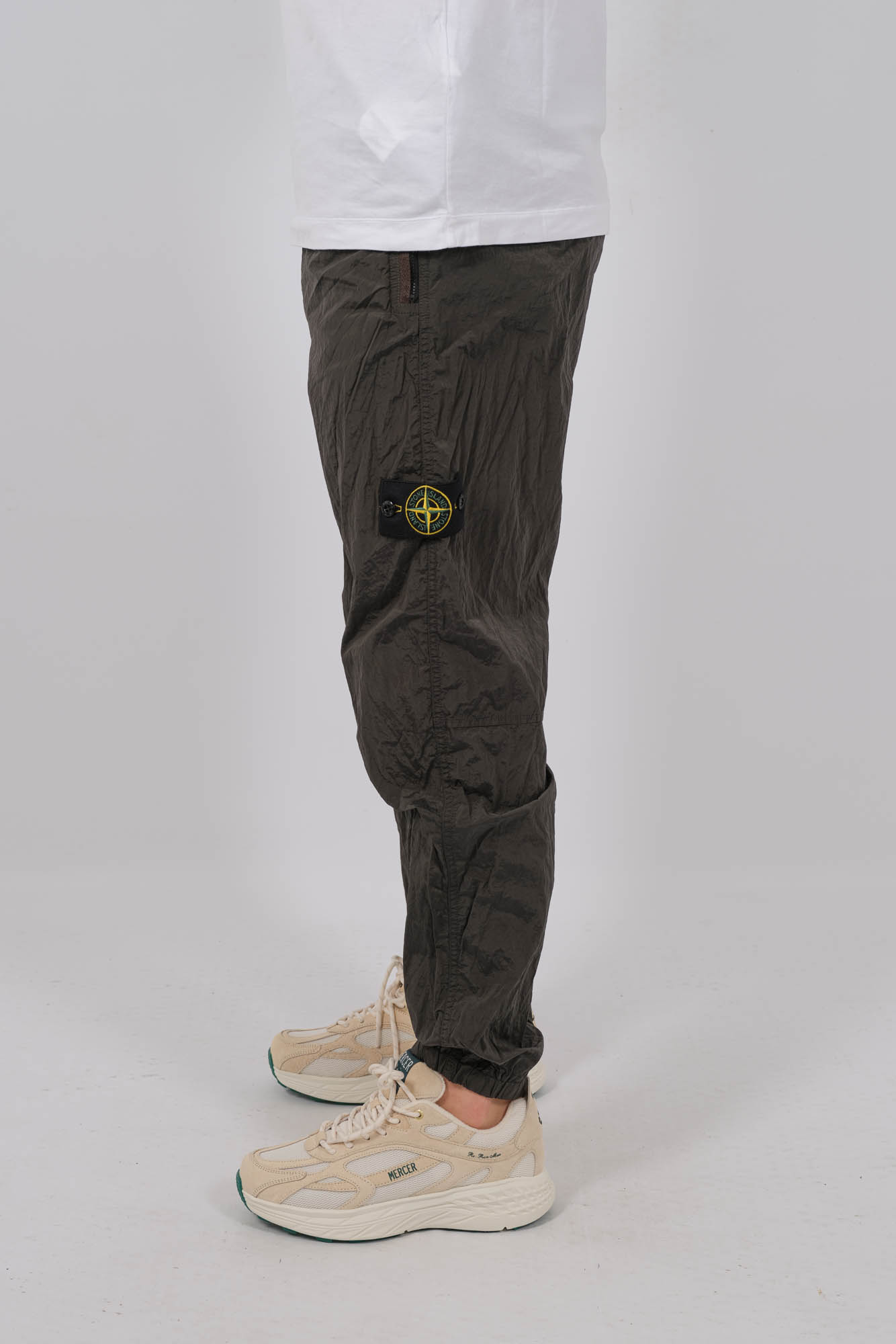  Image du produit PANTALON NYLON STONE ISLAND VERT 801532519-V0059 - 4
