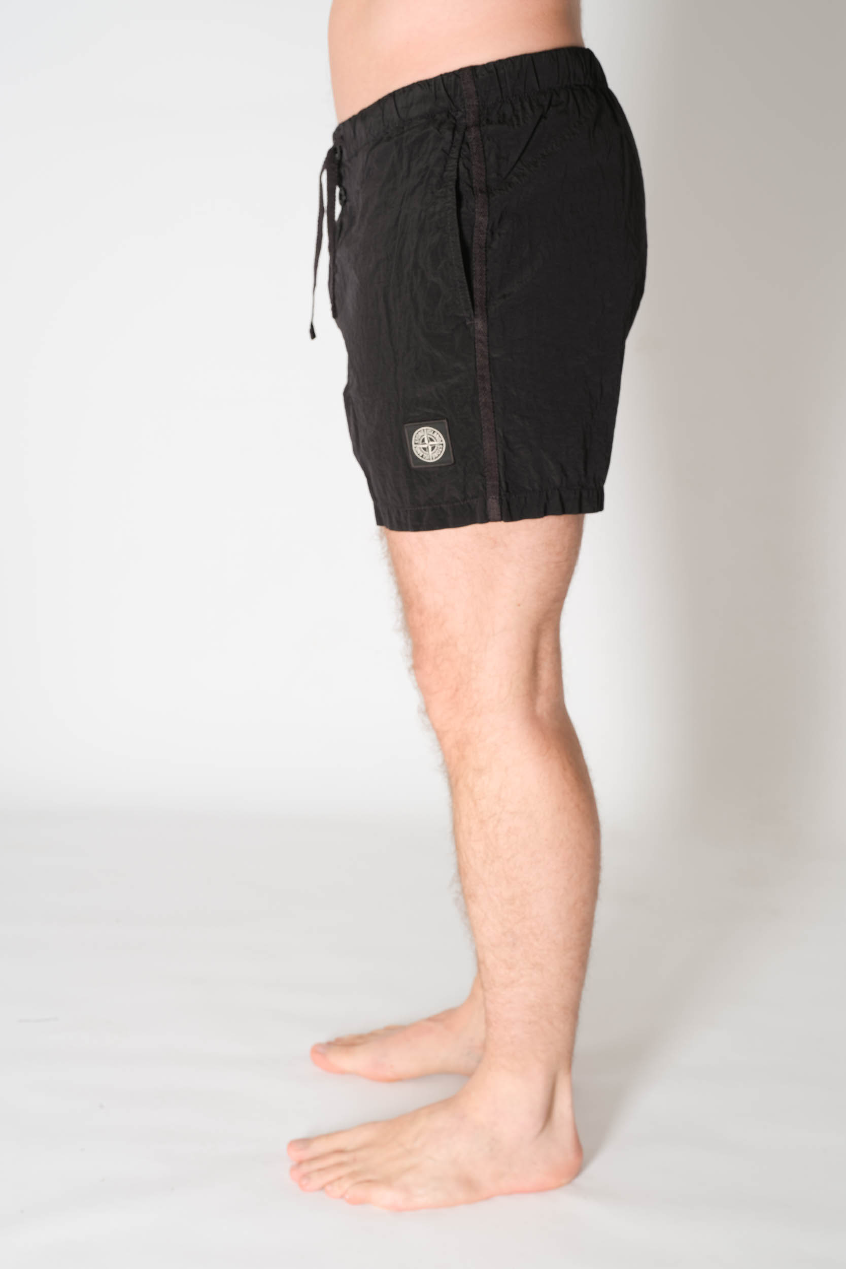  Image du produit MAILLOT STONE ISLAND NYLON NOIR 8015B0643-A0029 - 4