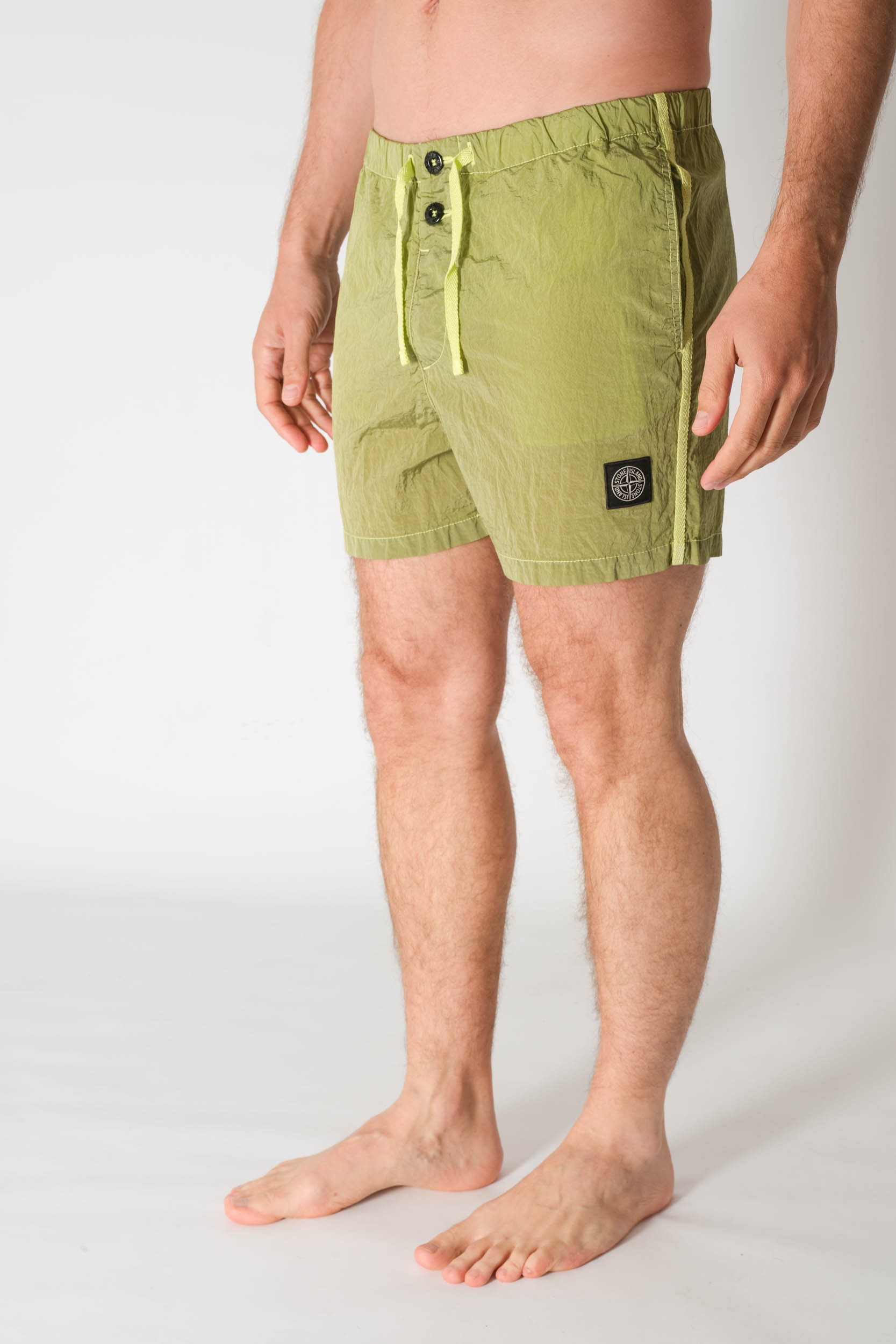  Image du produit MAILLOT STONE ISLAND NYLON VERT CLAIR 8015B0643-V0031 - 2