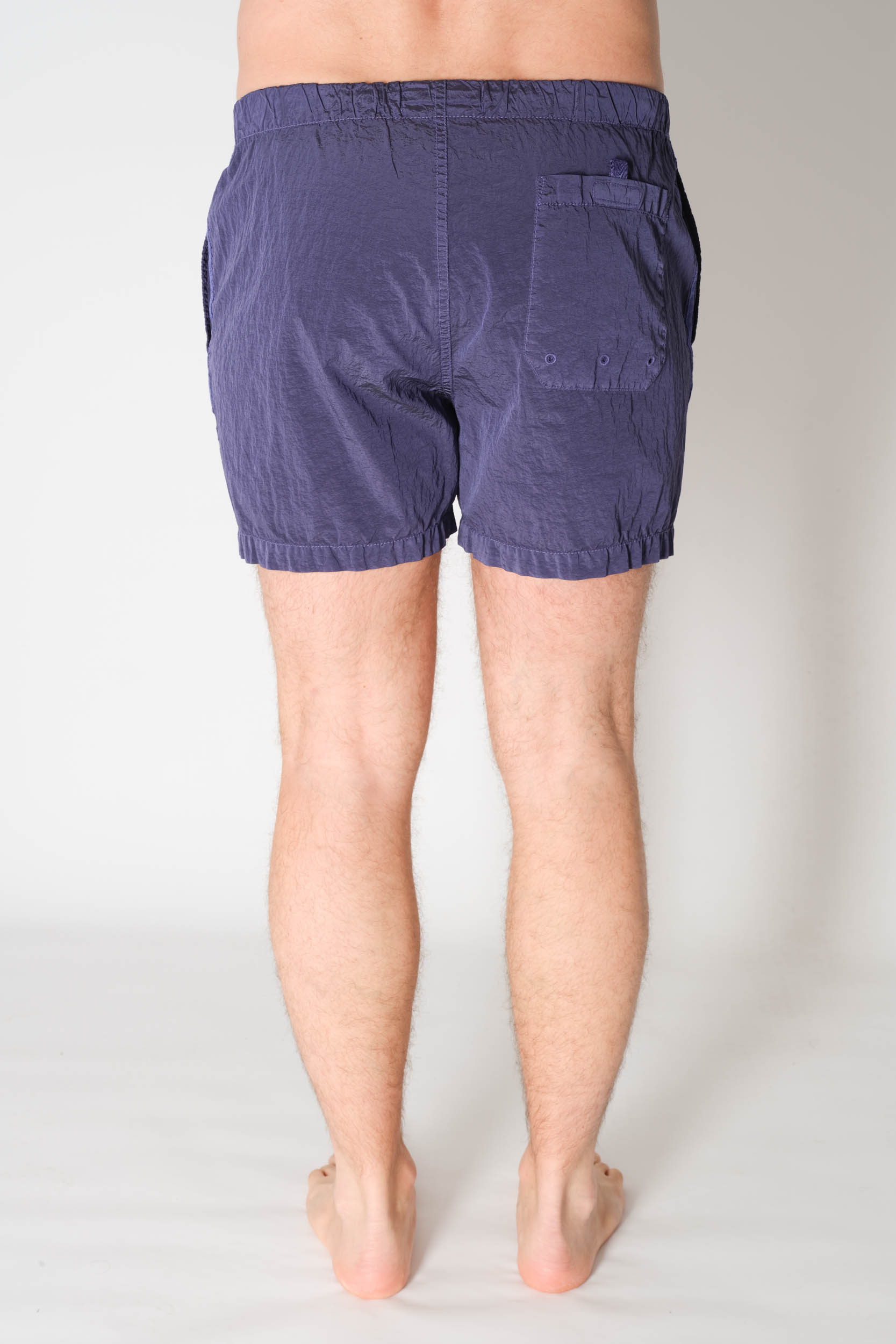  Image du produit MAILLOT STONE ISLAND NYLON BLEU ELECTRIQUE 8015B0643-V0047 - 5