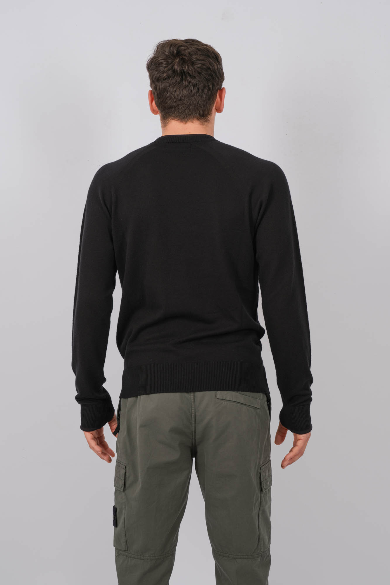  Image du produit PULL COL ROND STONE ISLAND STELLINA NOIR 8015549GA-V0029 - 5