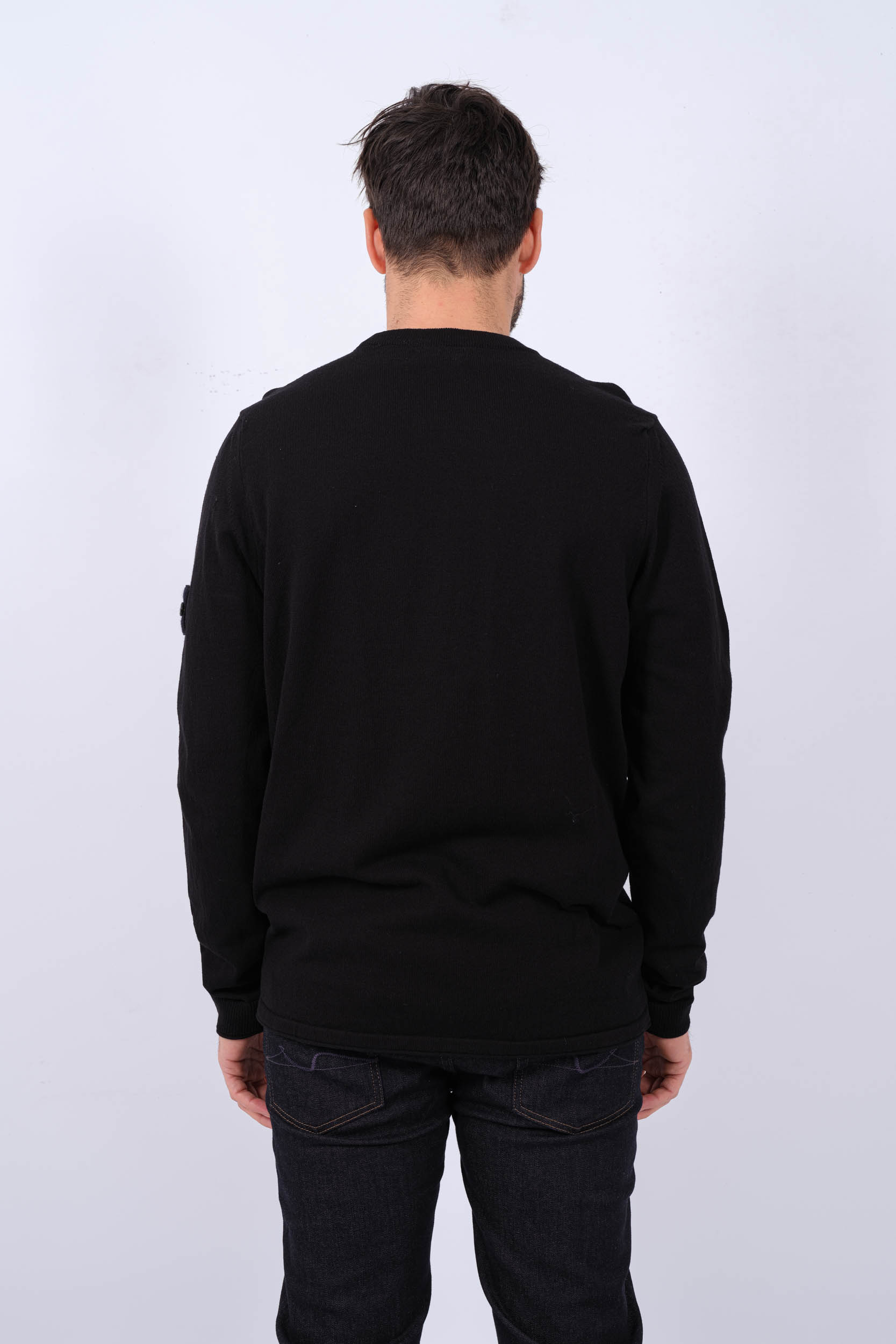  Image du produit PULL STONE ISLAND NOIR 8015532B9-A0029 - 5