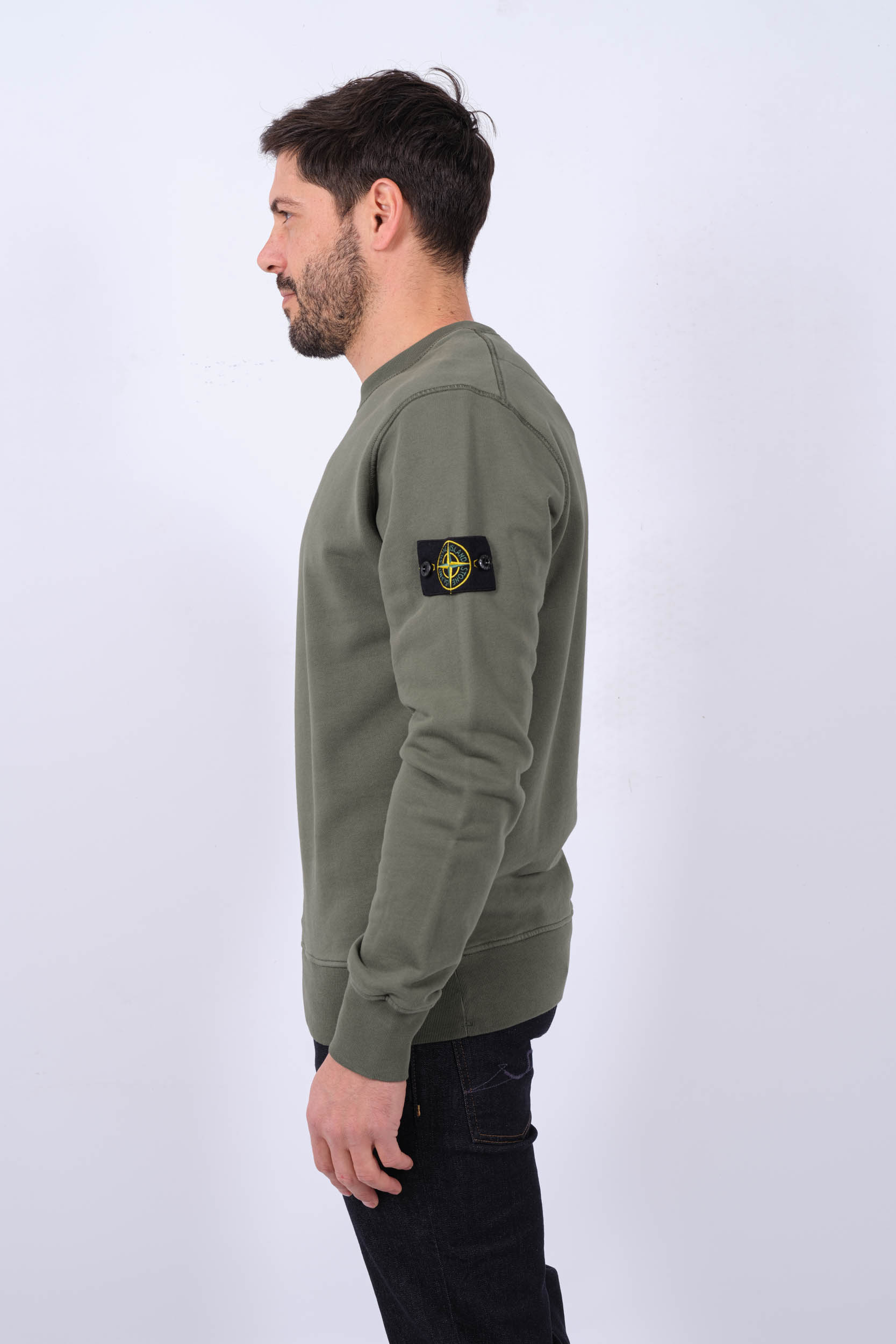  Image du produit SWEAT STONE ISALND KAKI CLAIR 801563051-V0059 - 4