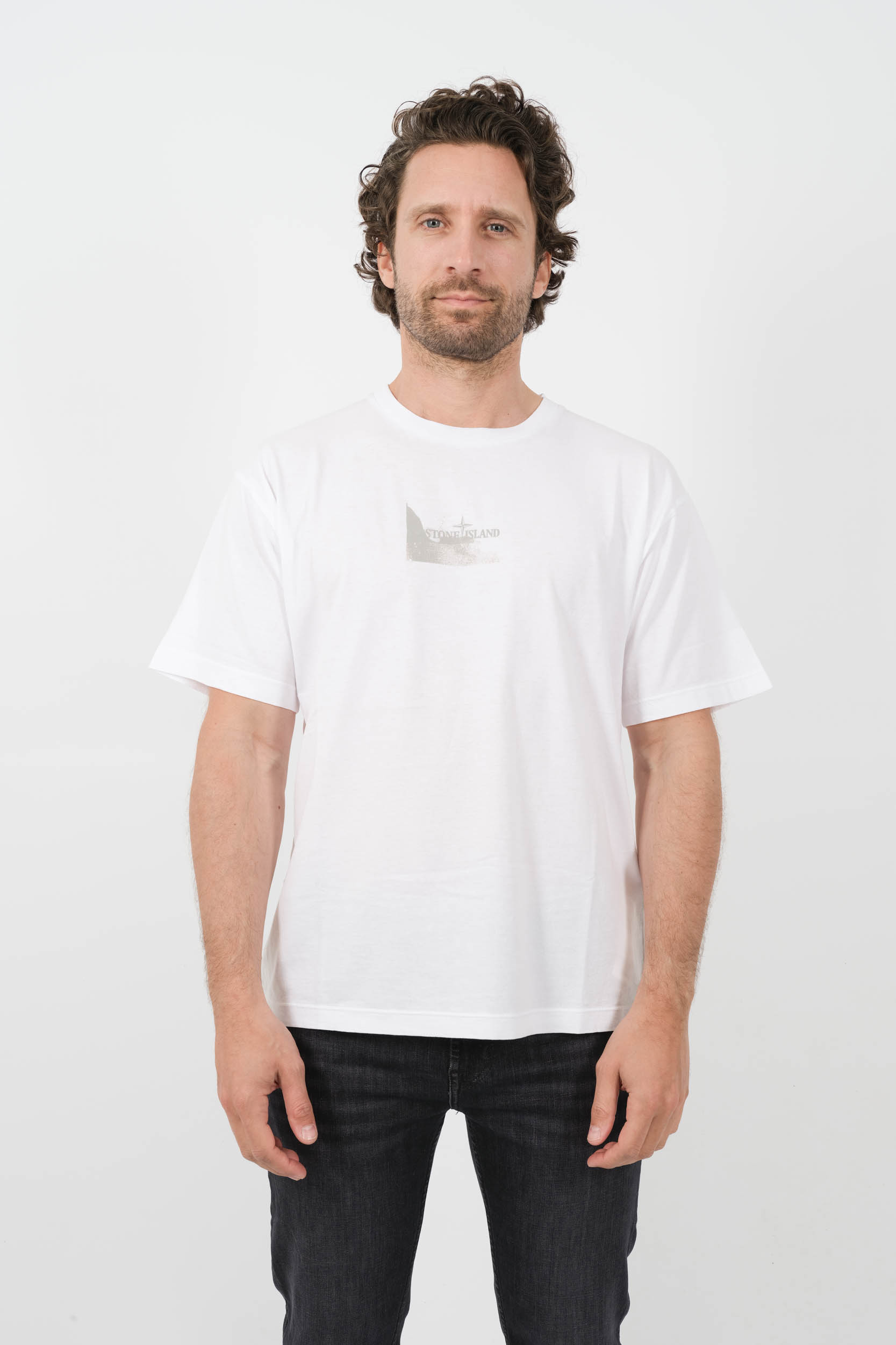  Image du produit TEE-SHIRT STONE ISLAND BLANC 80152RC88-V0001 - 3