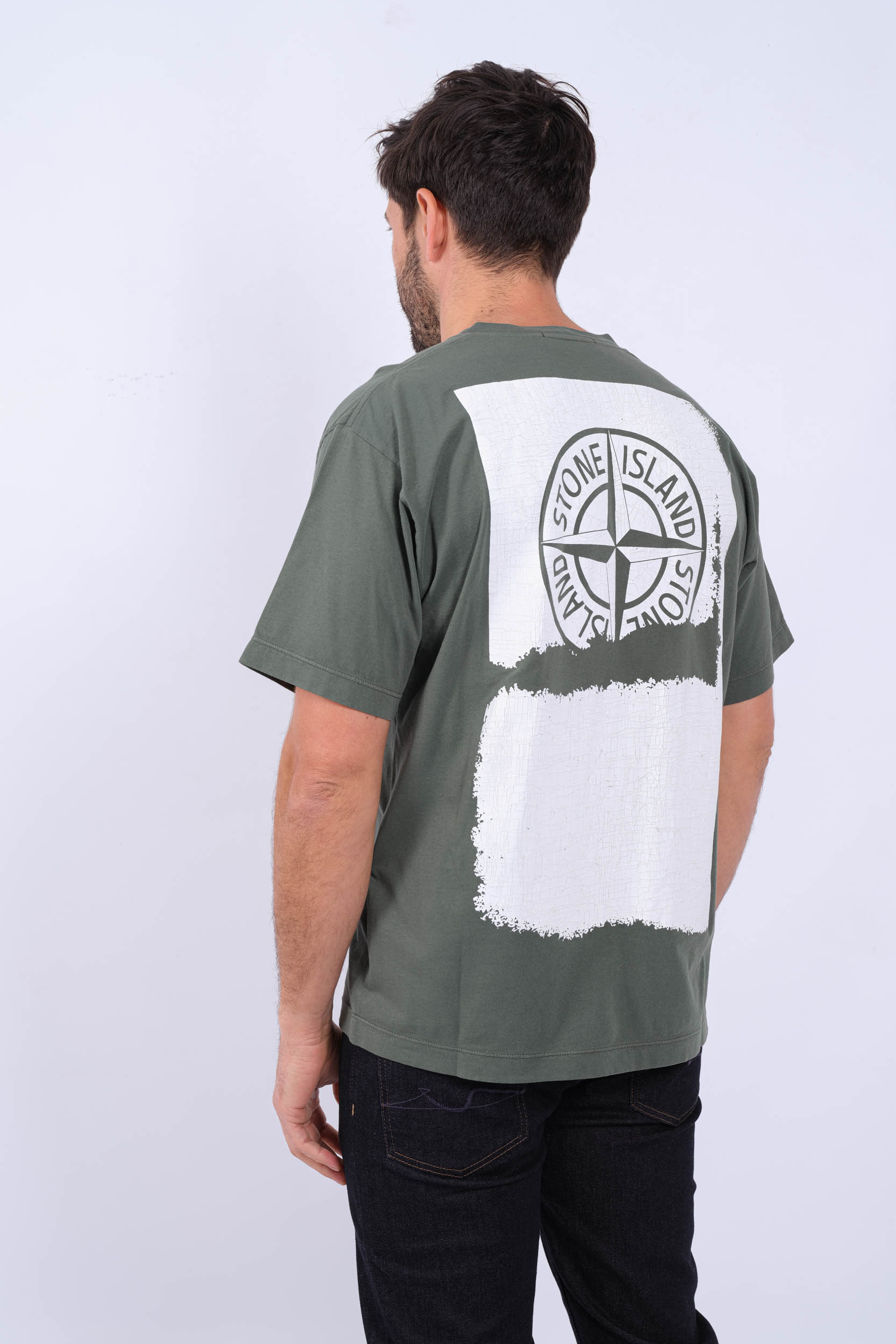  Image du produit TEE-SHIRT STONE ISLAND KAKI CLAIR 80152RC89-V0059 - 2