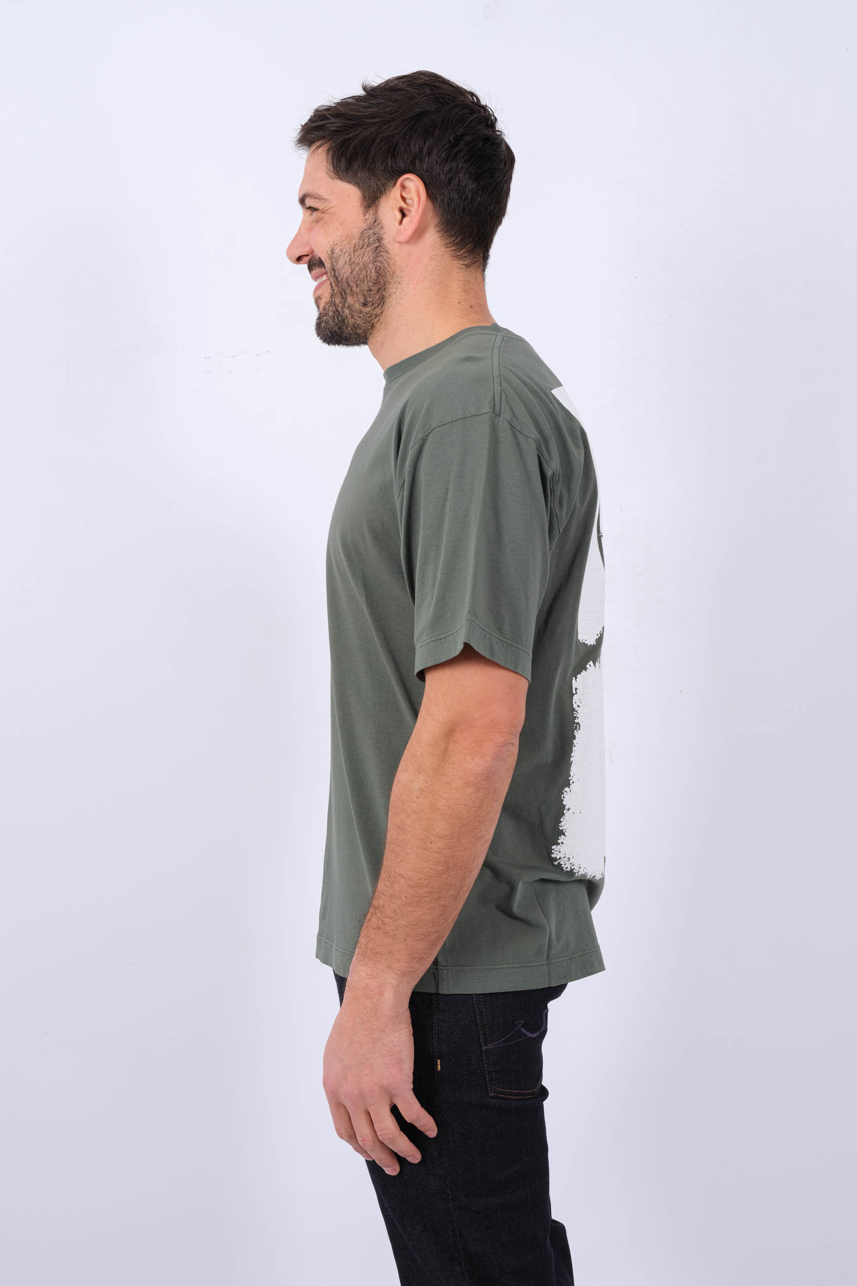  Image du produit TEE-SHIRT STONE ISLAND KAKI CLAIR 80152RC89-V0059 - 4