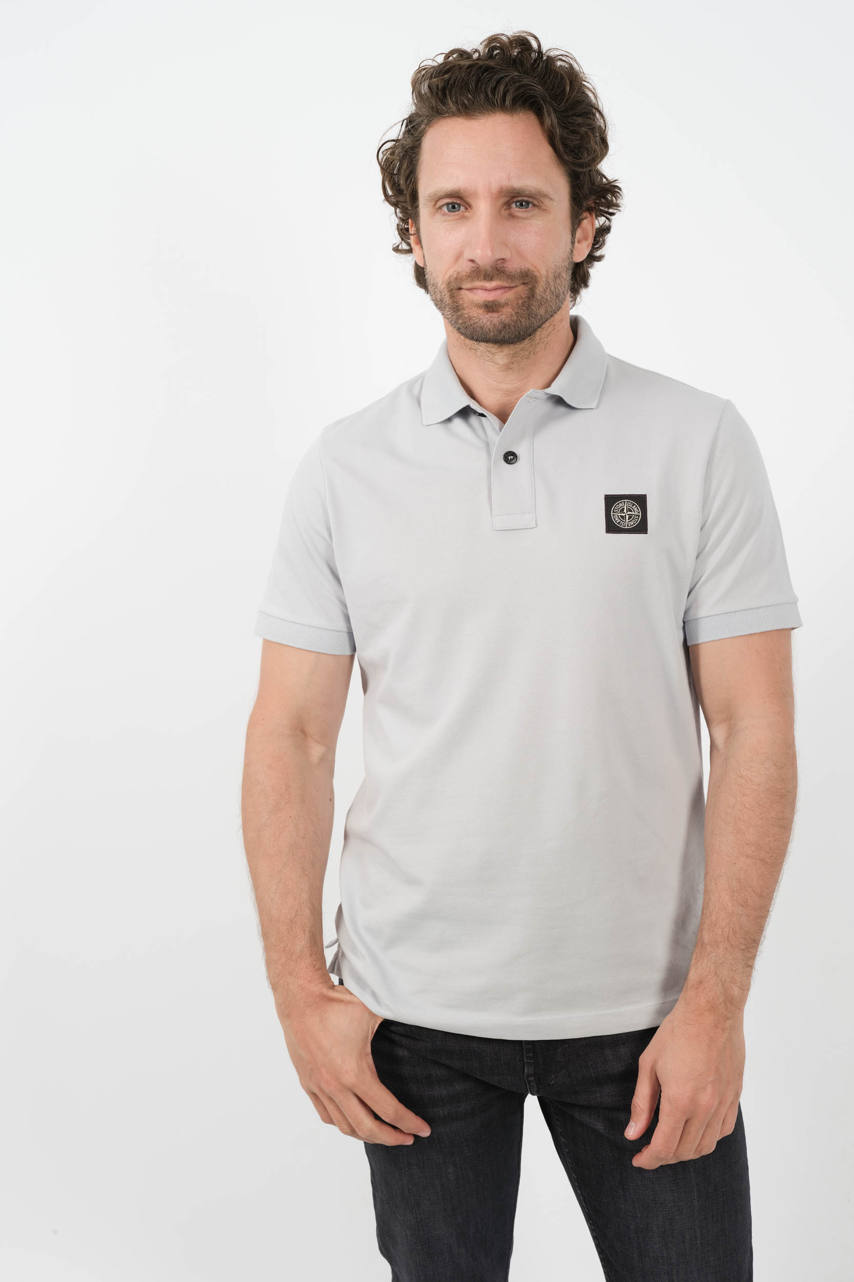  Image du produit POLO STONE ISLAND BLEU CIEL 80152SC17-V0041 - 2