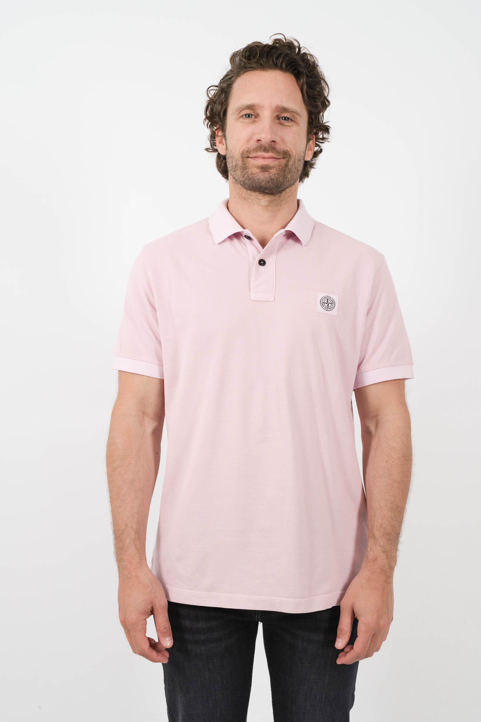  Image du produit POLO STONE ISLAND ROSE 80152SC67-V0080 - 3