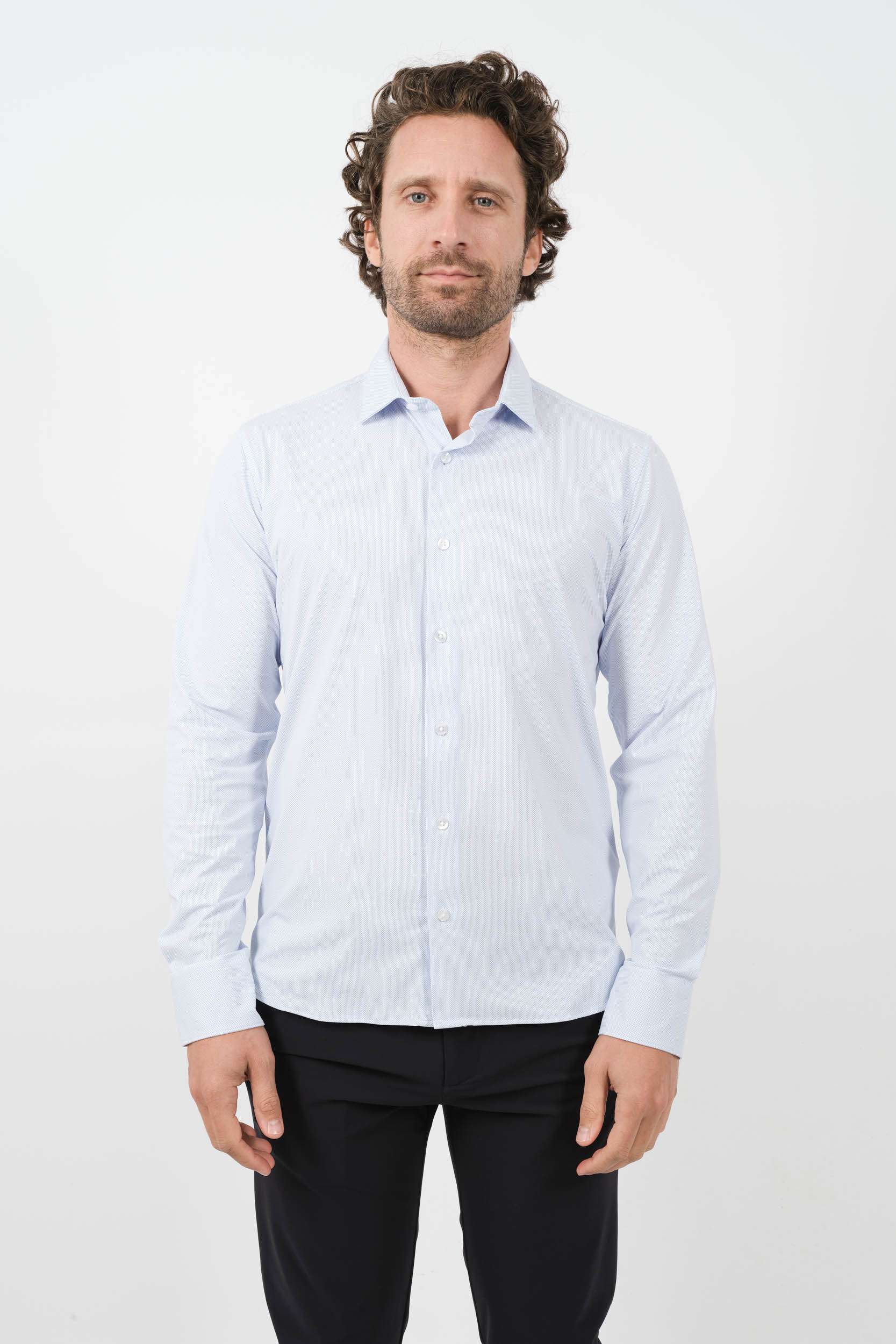  Image du produit CHEMISE RRD IMPRIME BLANCHE 24254-V05 - 3