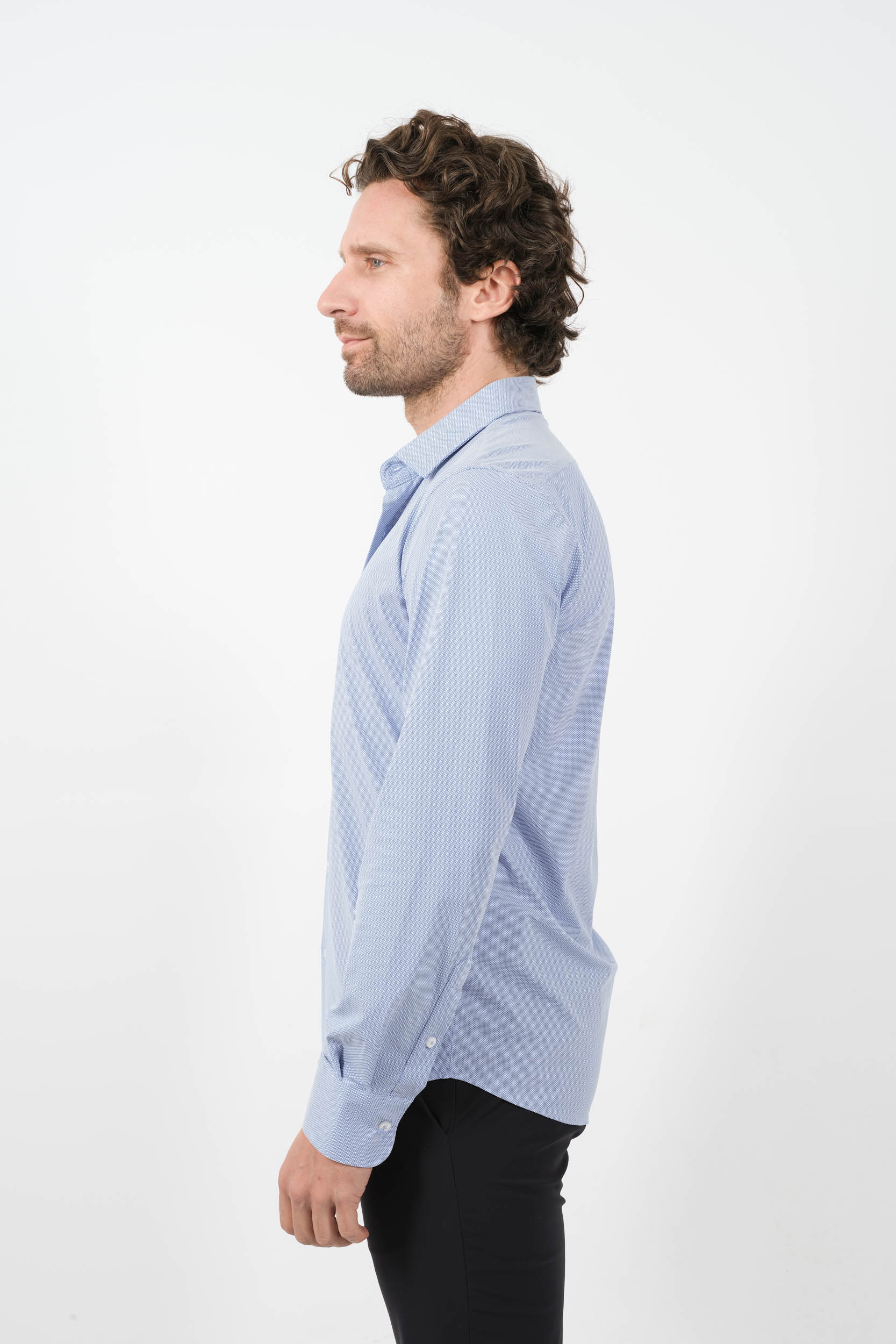 CHEMISE RRD BLEU 24254-V60