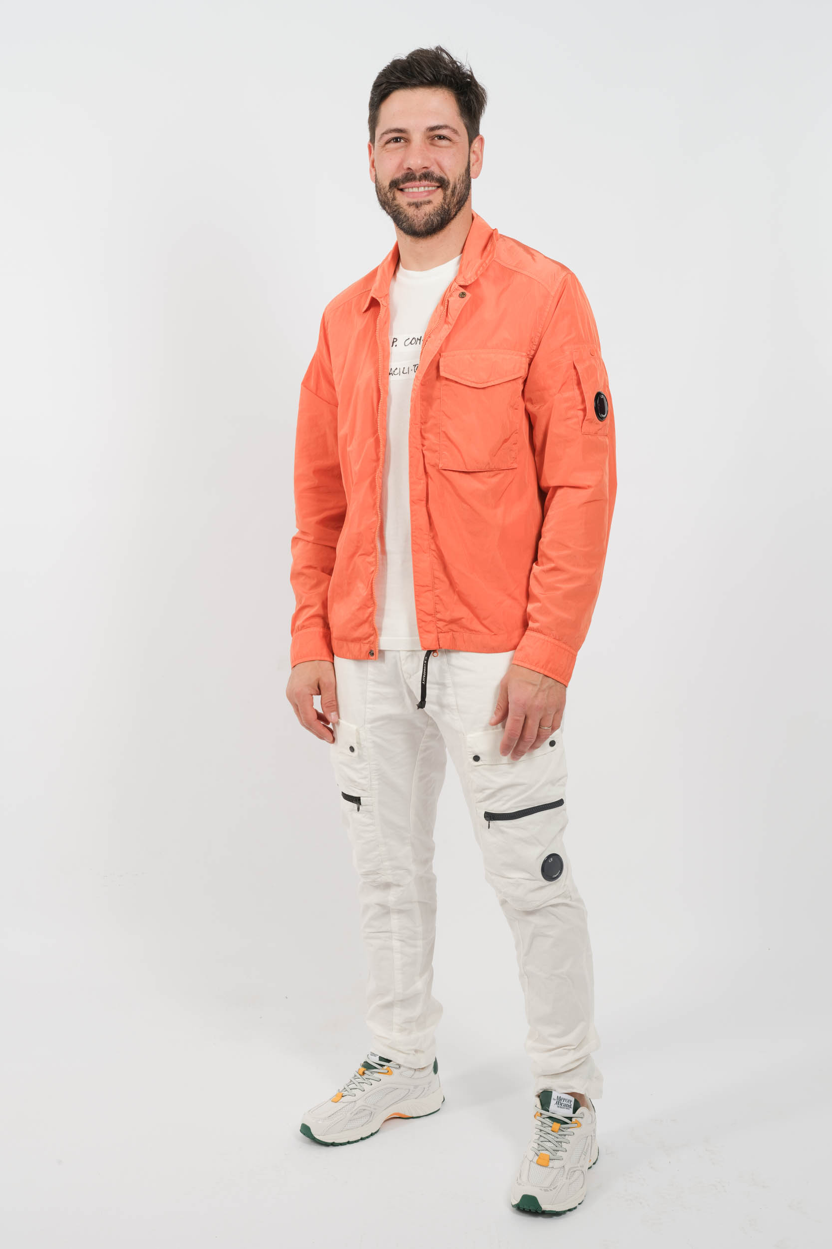  Image du produit SURCHEMISE C.P COMPANY NYLON ORANGE S039A-448 - 2