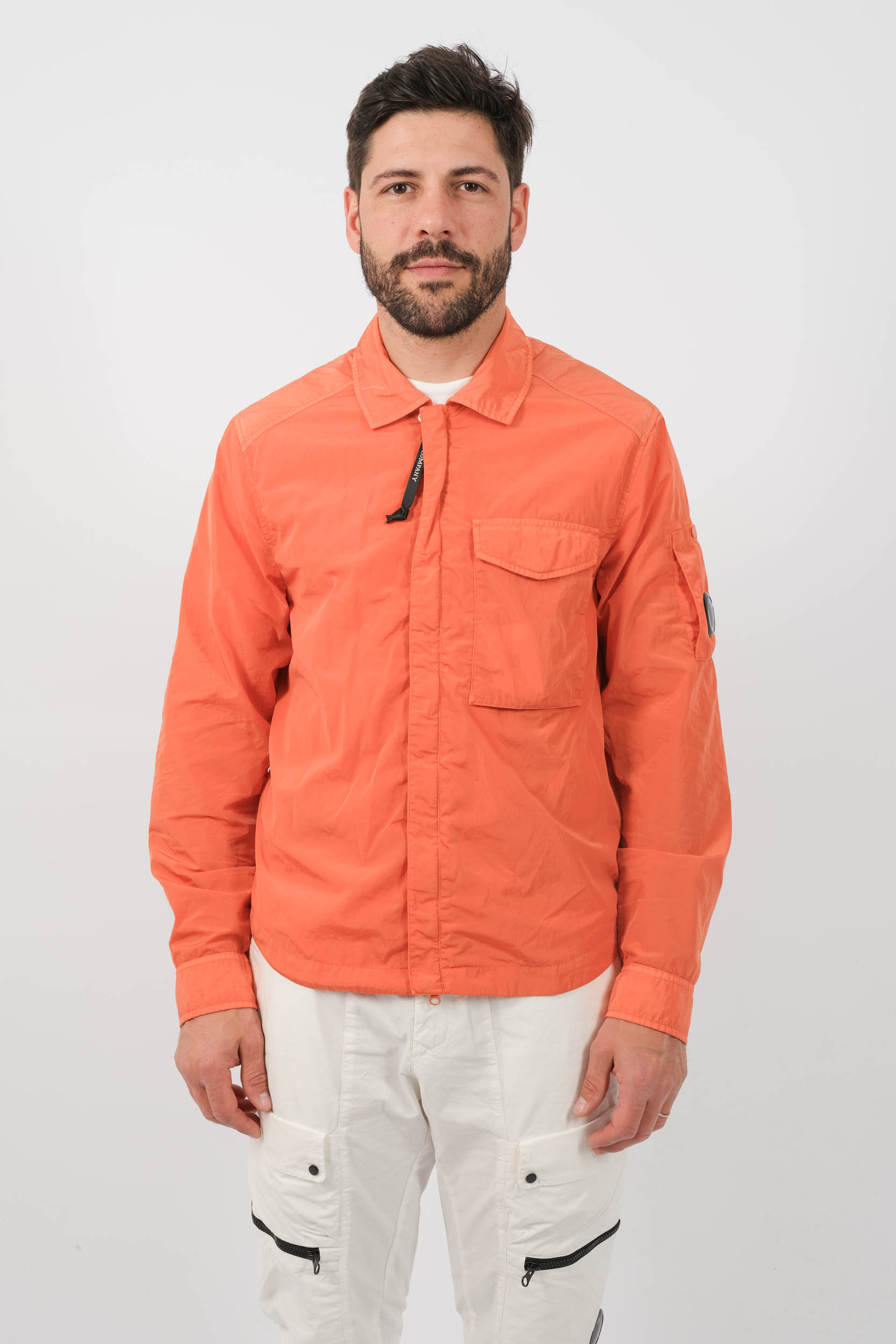  Image du produit SURCHEMISE C.P COMPANY NYLON ORANGE S039A-448 - 3