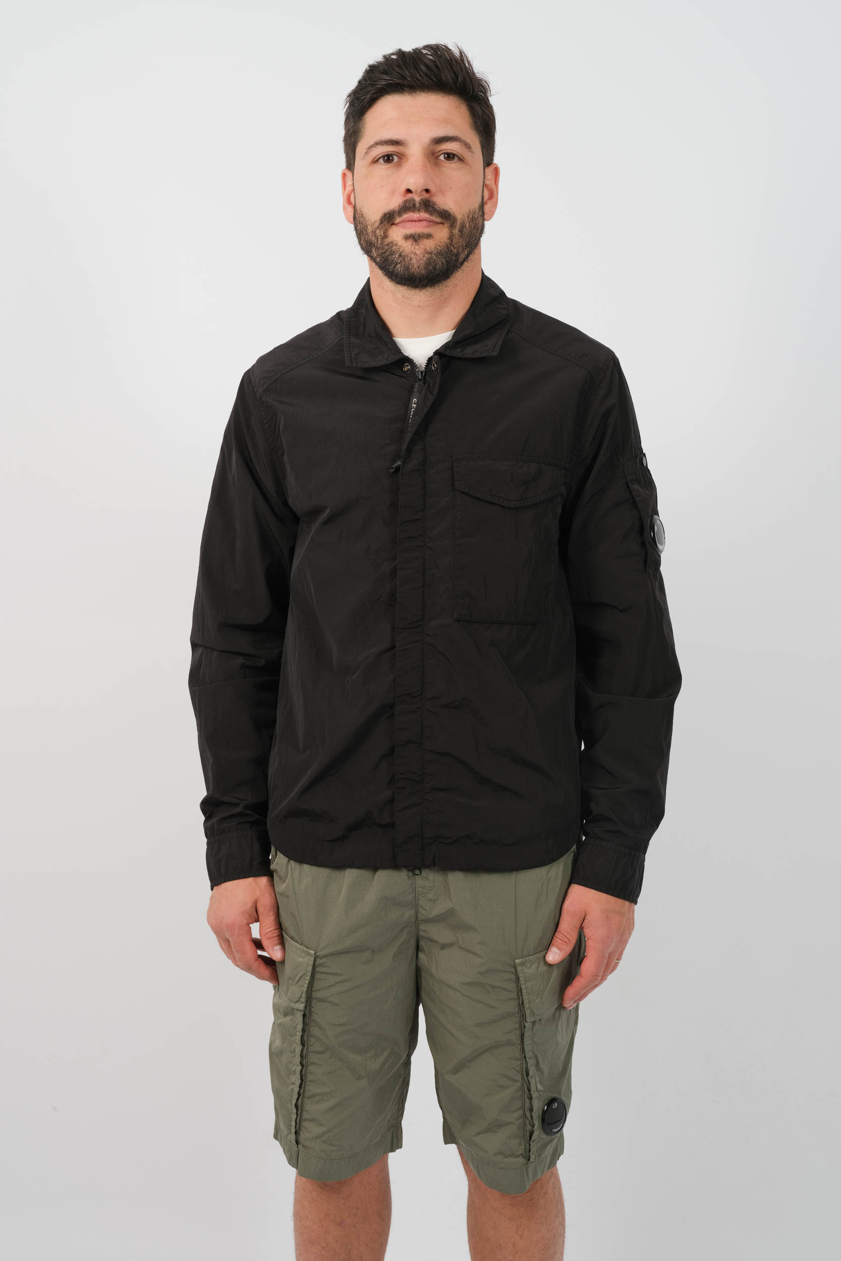  Image du produit SURCHEMISE C.P COMPANY NYLON NOIR S039A-999 - 3