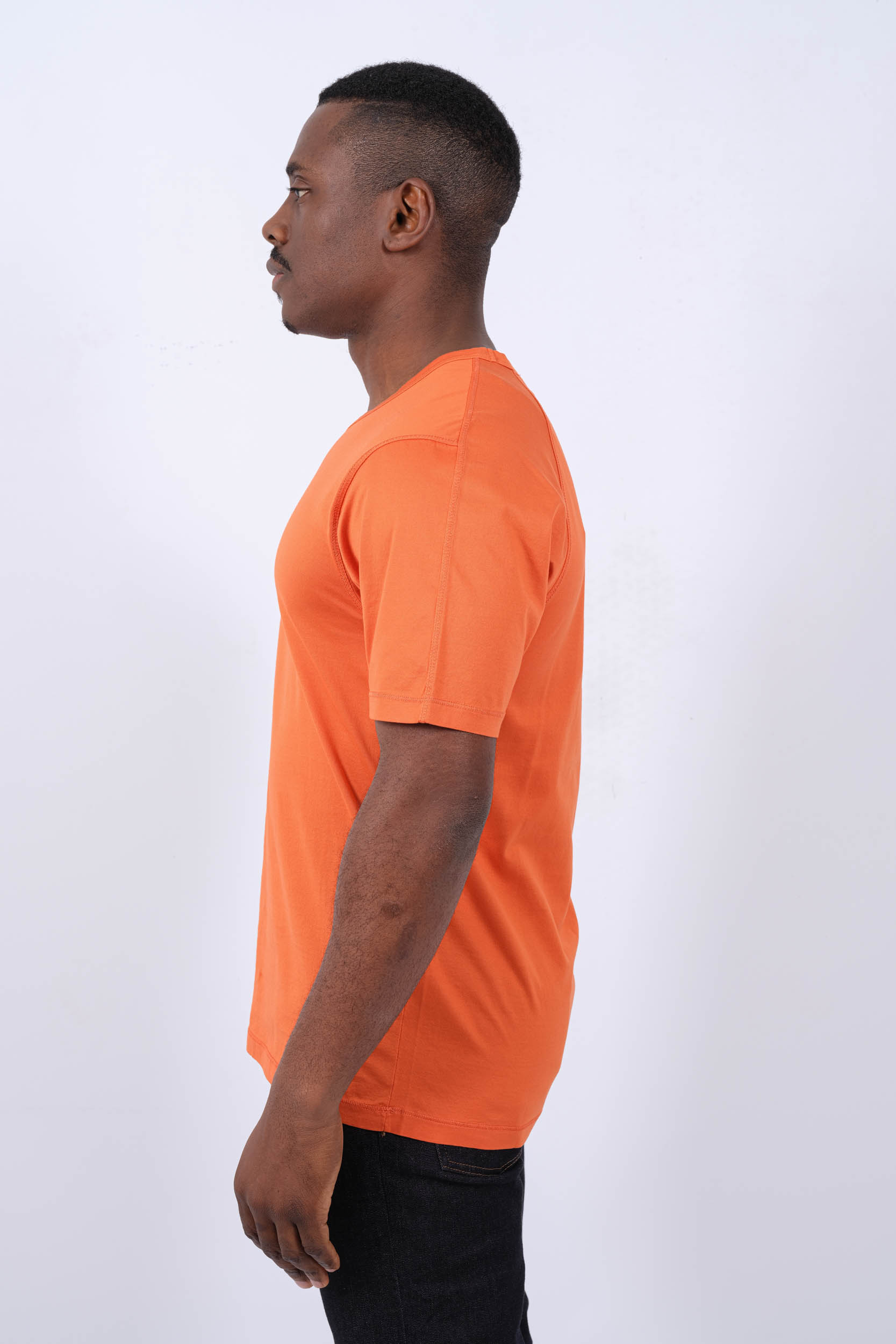  Image du produit TEE-SHIRT CP COMPANY ORANGE S088A-448 - 4