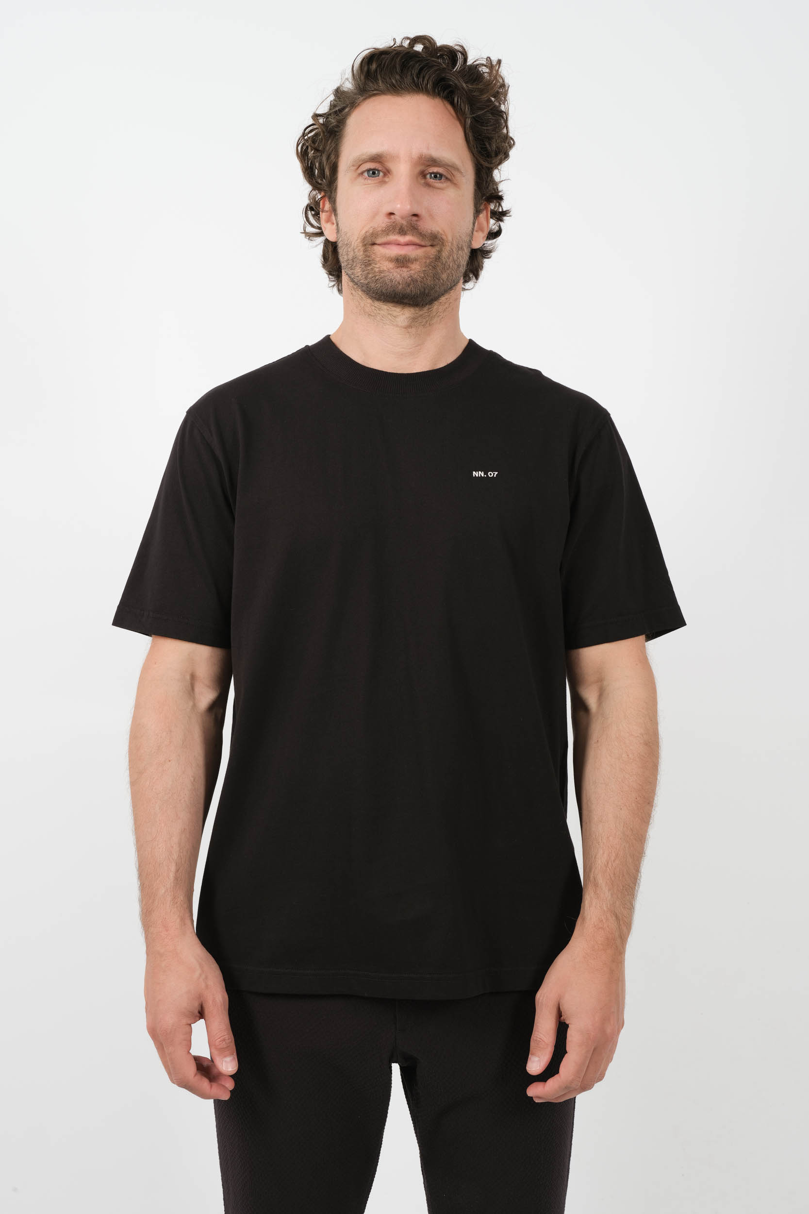 T-SHIRT NNO7 NOIR ADAM 3209-999
