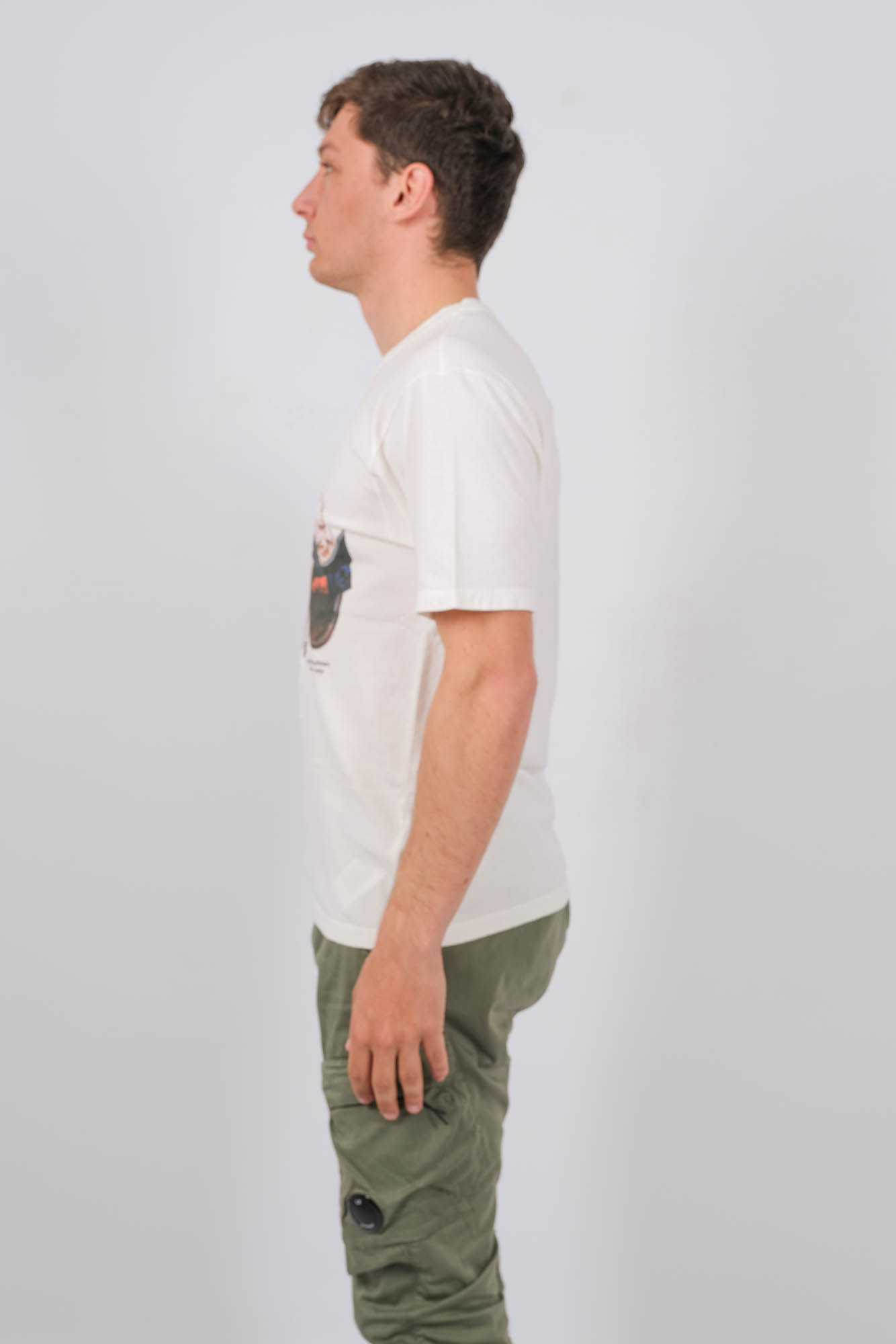  Image du produit TEE-SHIRT C.P COMPANY BLANC S290A-103 - 4