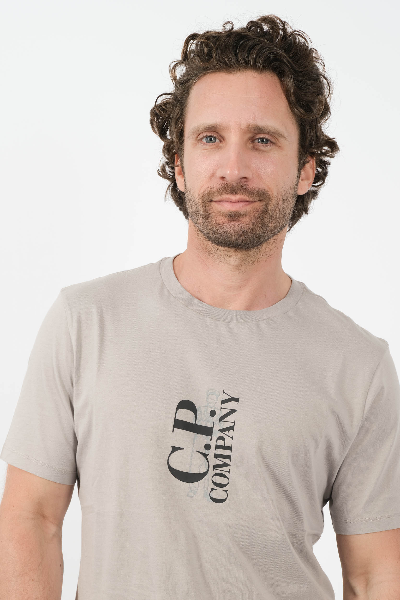  Image du produit TEE-SHIRT C.P COMPANY MARIN GRIS S139A-913 - 2