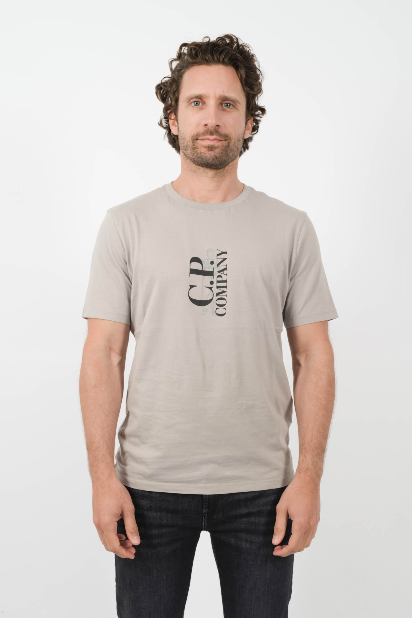  Image du produit TEE-SHIRT C.P COMPANY MARIN GRIS S139A-913 - 3