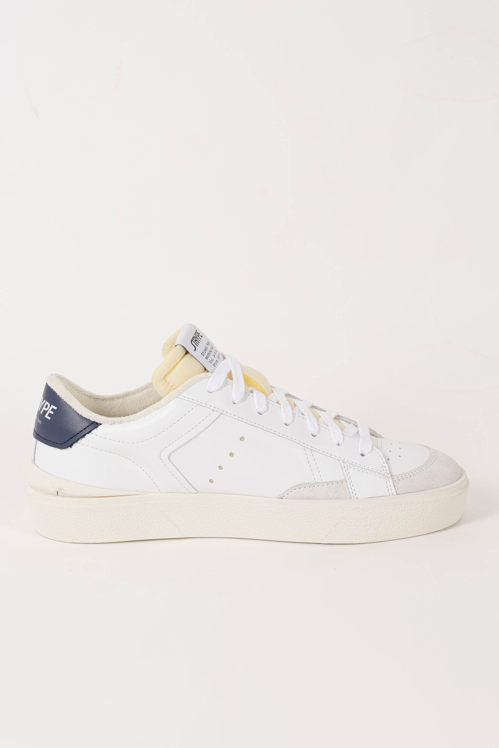  Image du produit BASKETS STRYPE BLANCHE/MARINE ST1001-BLU - 4