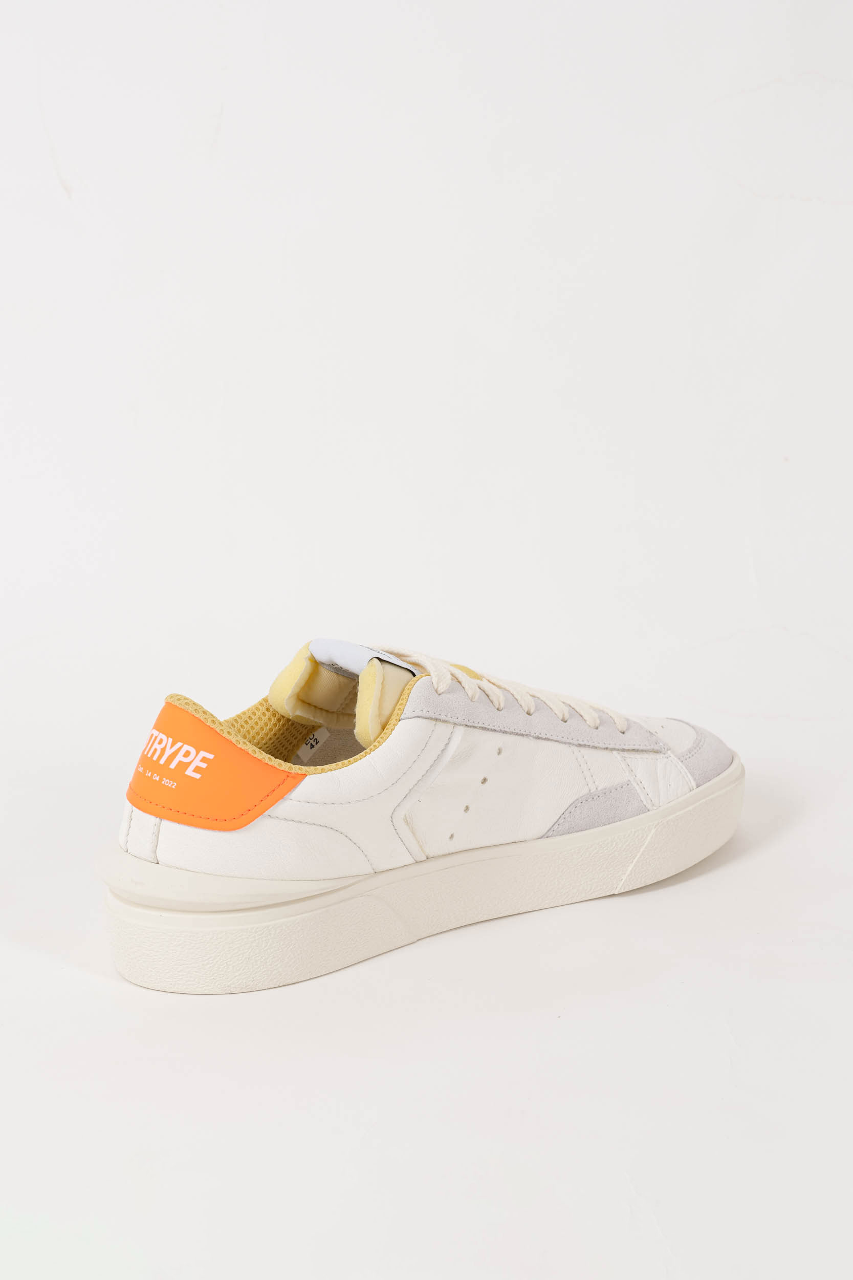  Image du produit BASKETS STRYPE BLANCHES/ORANGES ST4001-ORF - 5