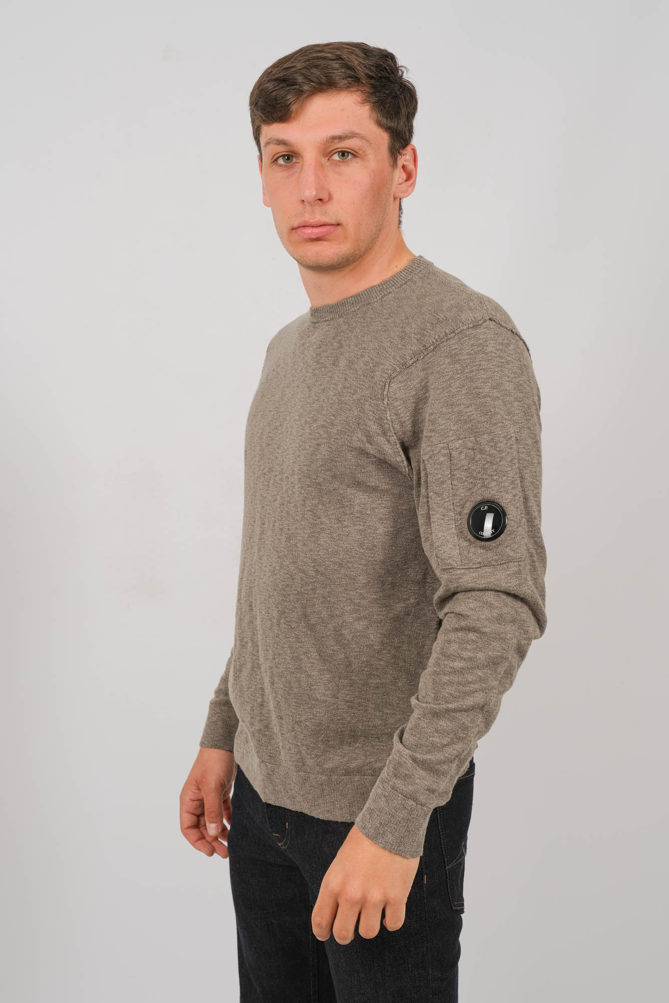  Image du produit PULL C.P COMPANY TAUPE N128A-683 - 2