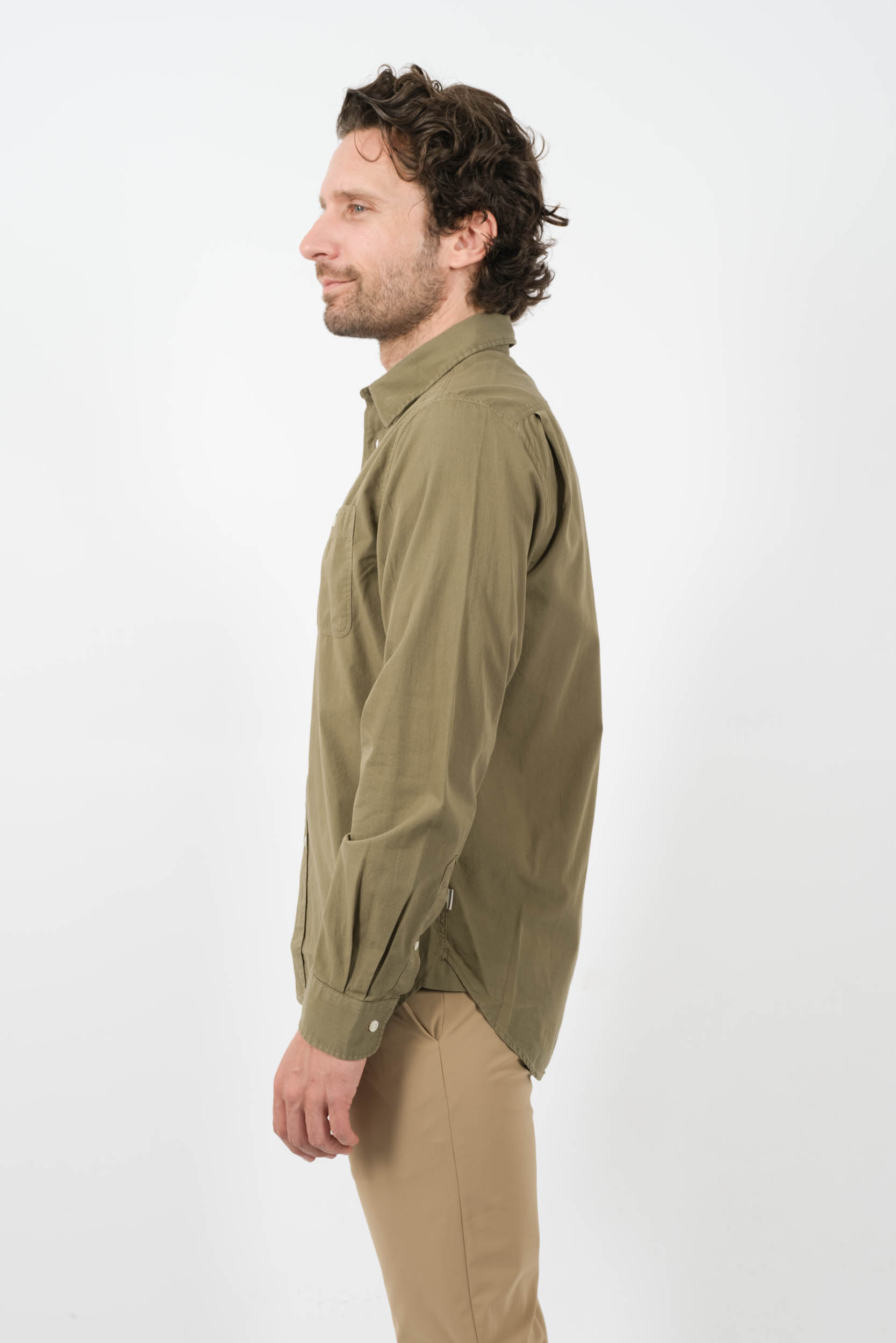 CHEMISE WOOLRICH KAKI S0130-6178