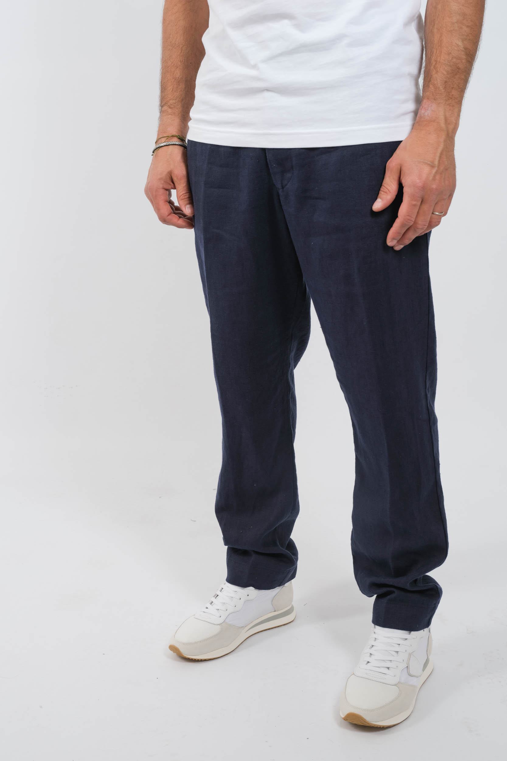  Image du produit PANTALON NN07 LIN MARINE BILLIE1454-200 - 2