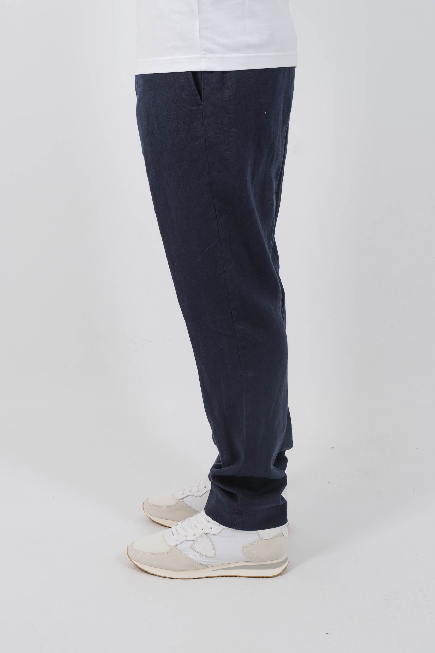  Image du produit PANTALON NN07 LIN MARINE BILLIE1454-200 - 4