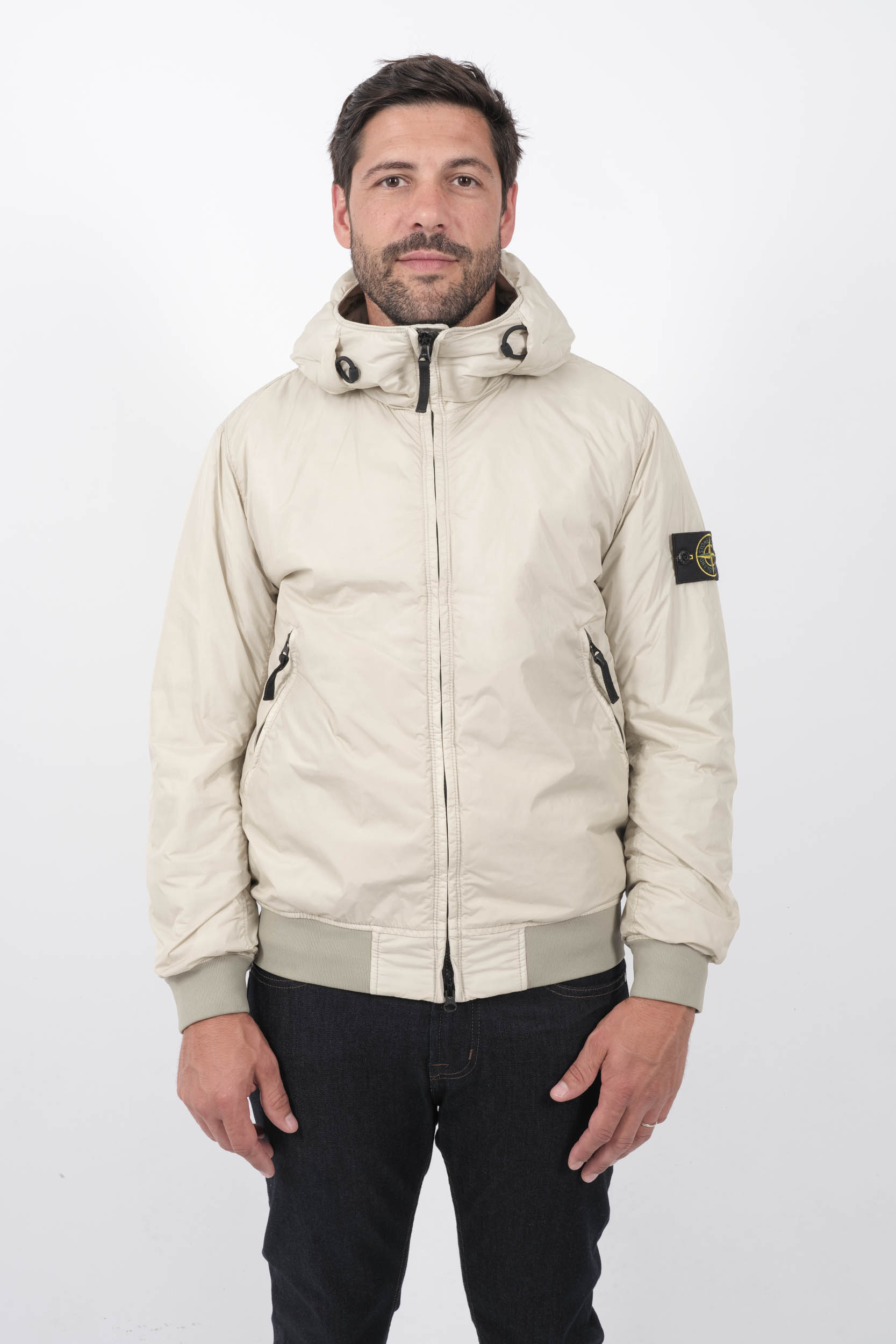 BLOUSON STONE ISLAND NYLON BEIGE 811540823-V0097