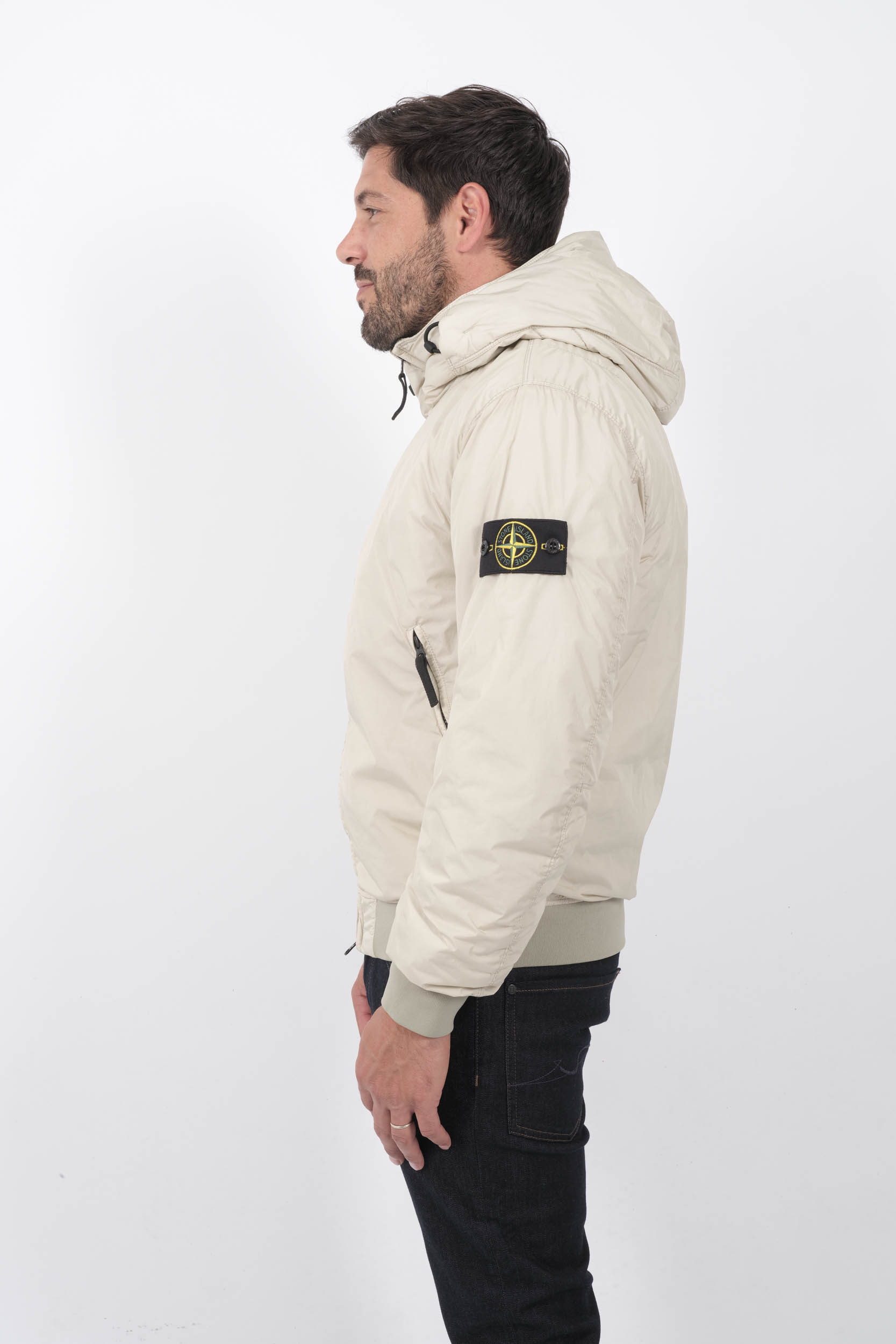 BLOUSON STONE ISLAND NYLON BEIGE 811540823-V0097