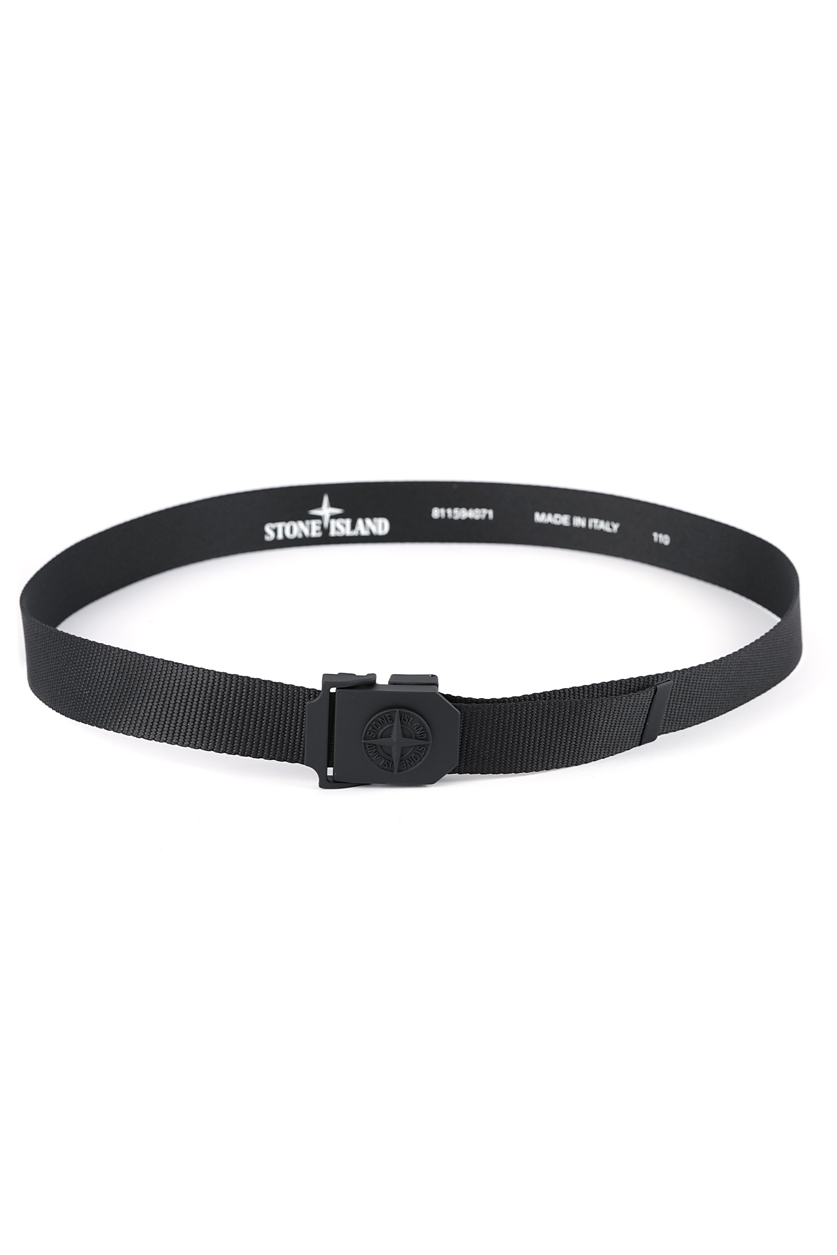 CEINTURE STONE ISLAND AVEC BOUCLE BOITIER NOIR 811594071-V0029