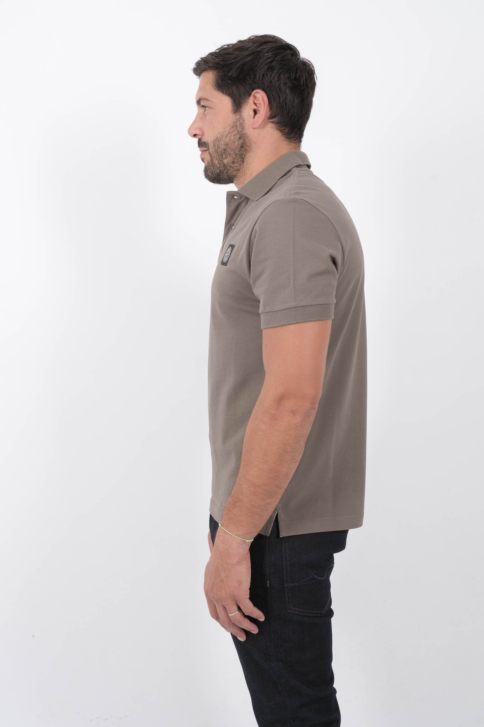 POLO STONE ISLAND MARRON 81152SC17-V0075