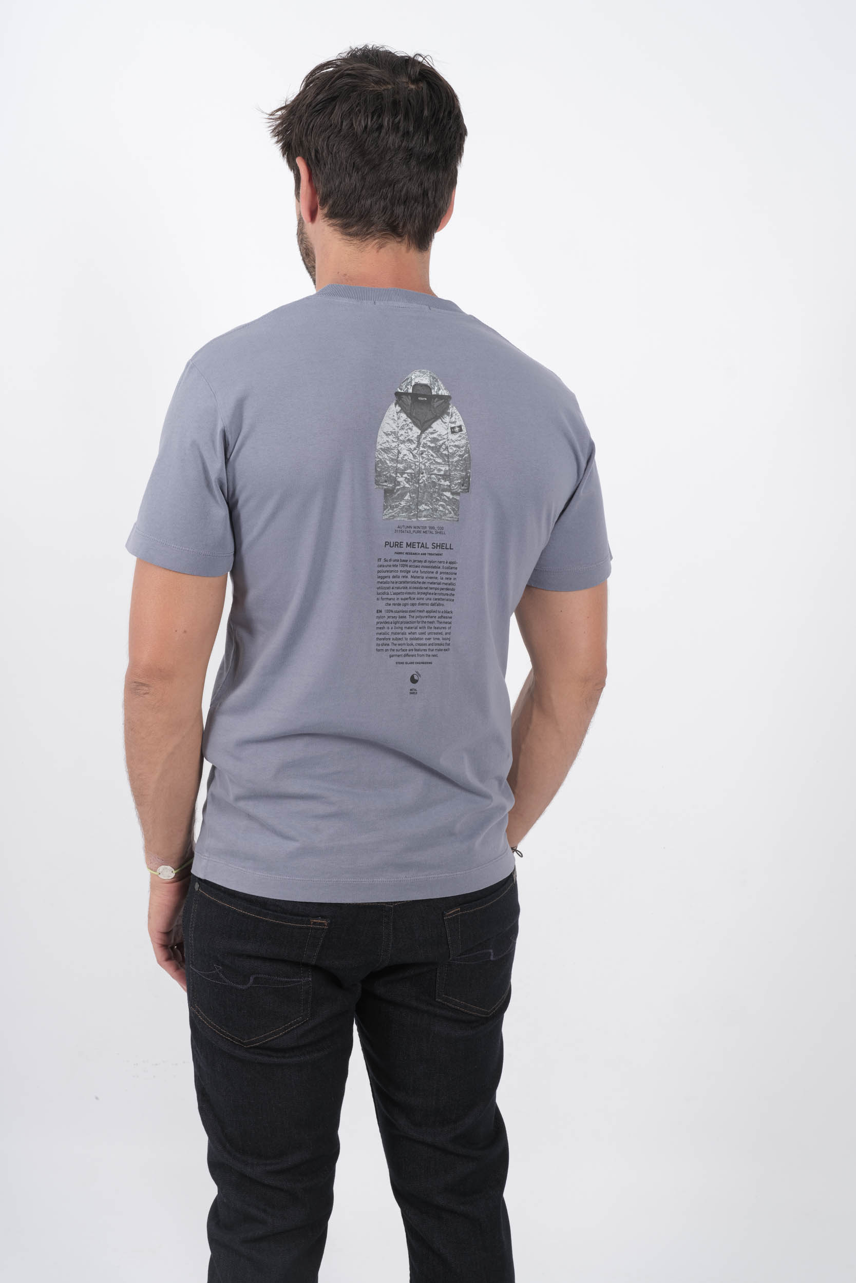 Image du produit T-SHIRT STONE ISLAND BLEU MOYEN ARCHIVIO 81152NS91-V0046
